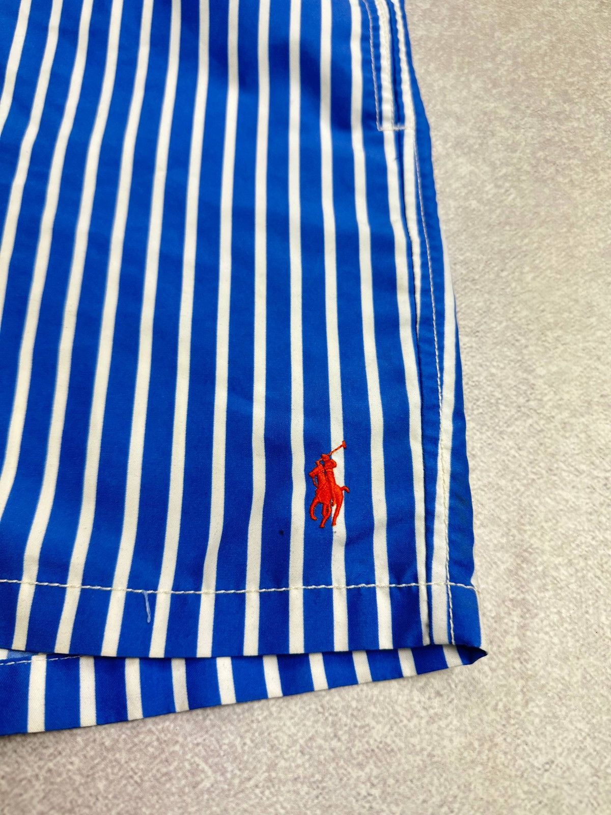 Polo Ralph Lauren Vintage Polo Ralph Lauren RRL Striped Swimming Shorts XL Size US 36 / EU 52 - 6 Thumbnail