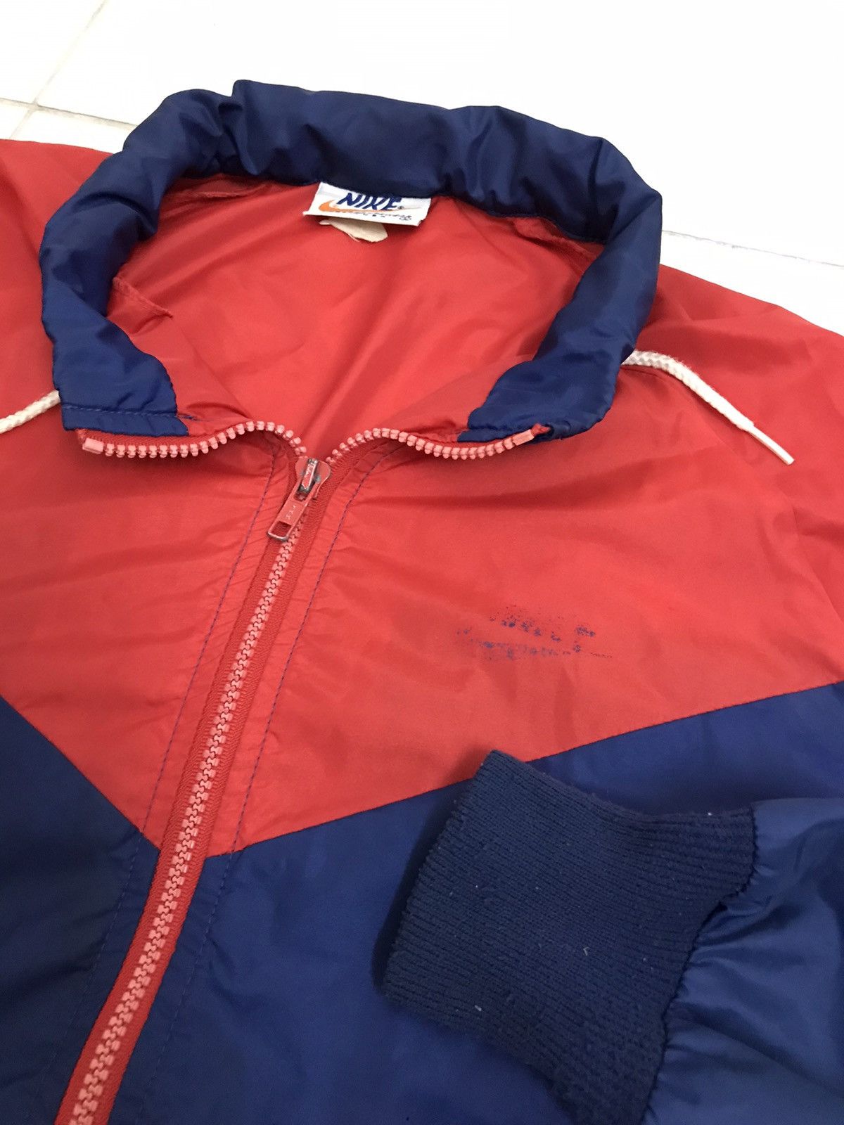 Nike × Vintage Nike Windbreaker Hooded Jacket Made in USA Size US M / EU 48-50 / 2 - 10 Thumbnail
