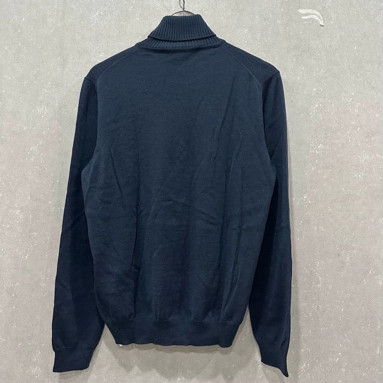 Louis Vuitton Louis Vuitton Navy blue love logo turtleneck sweater Size US L / EU 52-54 / 3 - 2 Thumbnail