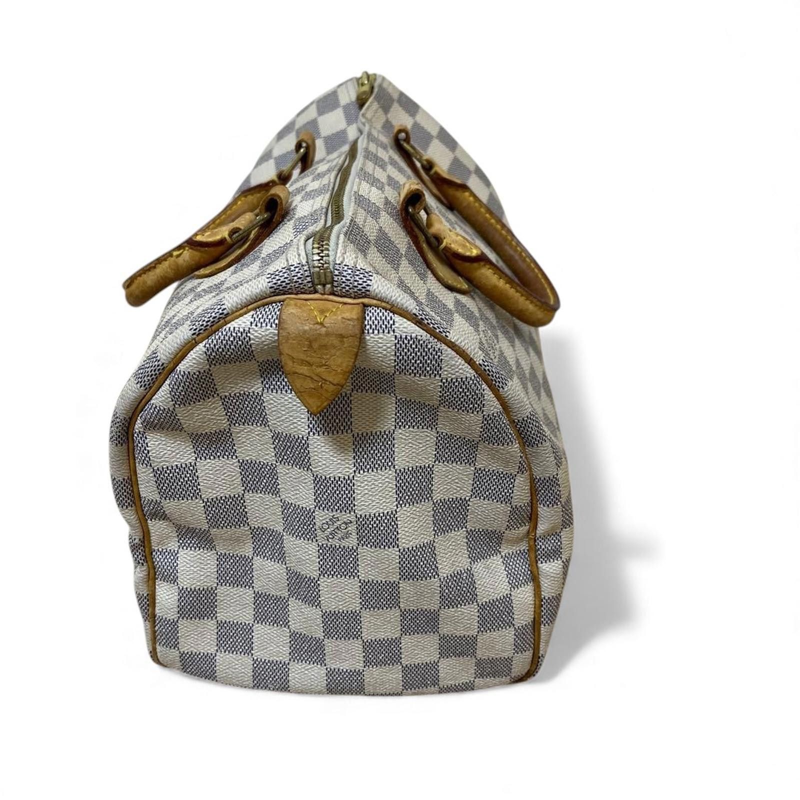 Louis Vuitton Louis Vuitton - Damier Azur Speedy 30 Size ONE SIZE - 4 Thumbnail