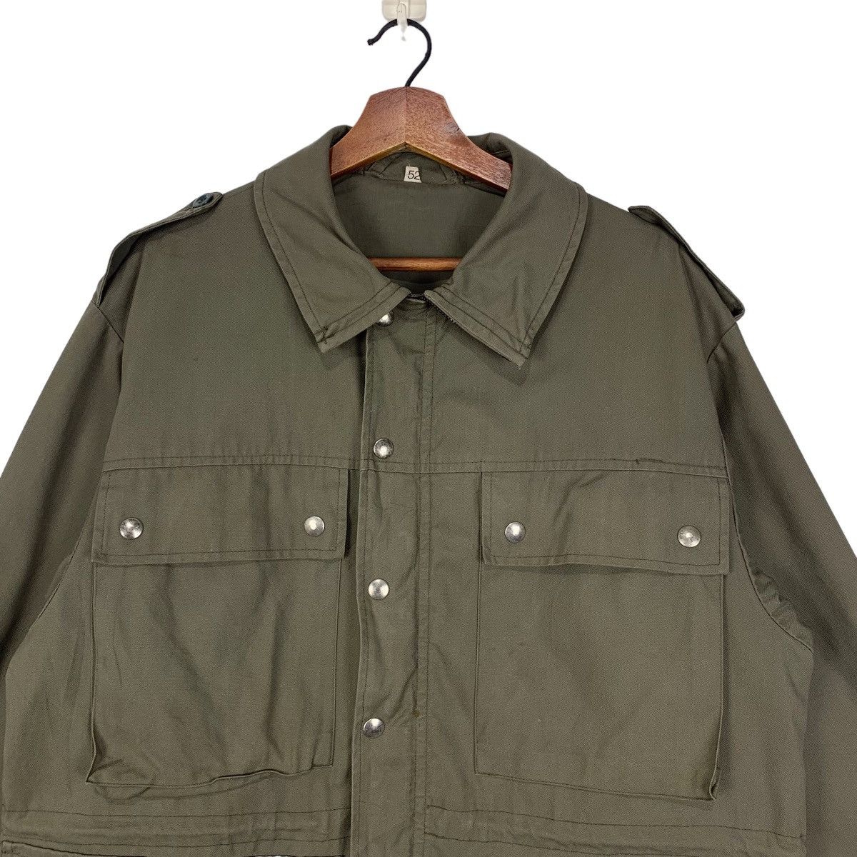 Vintage Vintage Feucher Ringelai German Military Parka Jacket Size US L / EU 52-54 / 3 - 2 Thumbnail