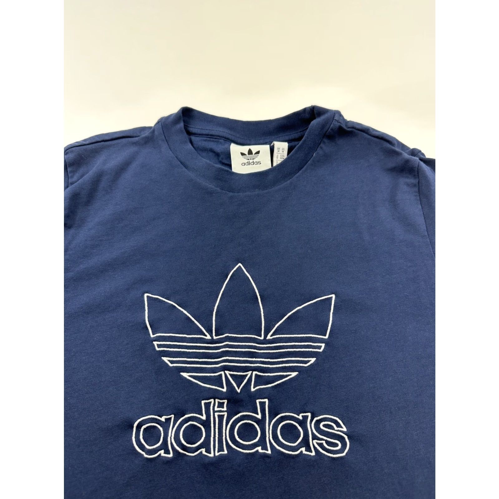 Adidas Adidas Shirt Mens Medium Short Sleeve Big Logo Spell Out Size US M / EU 48-50 / 2 - 2 Thumbnail