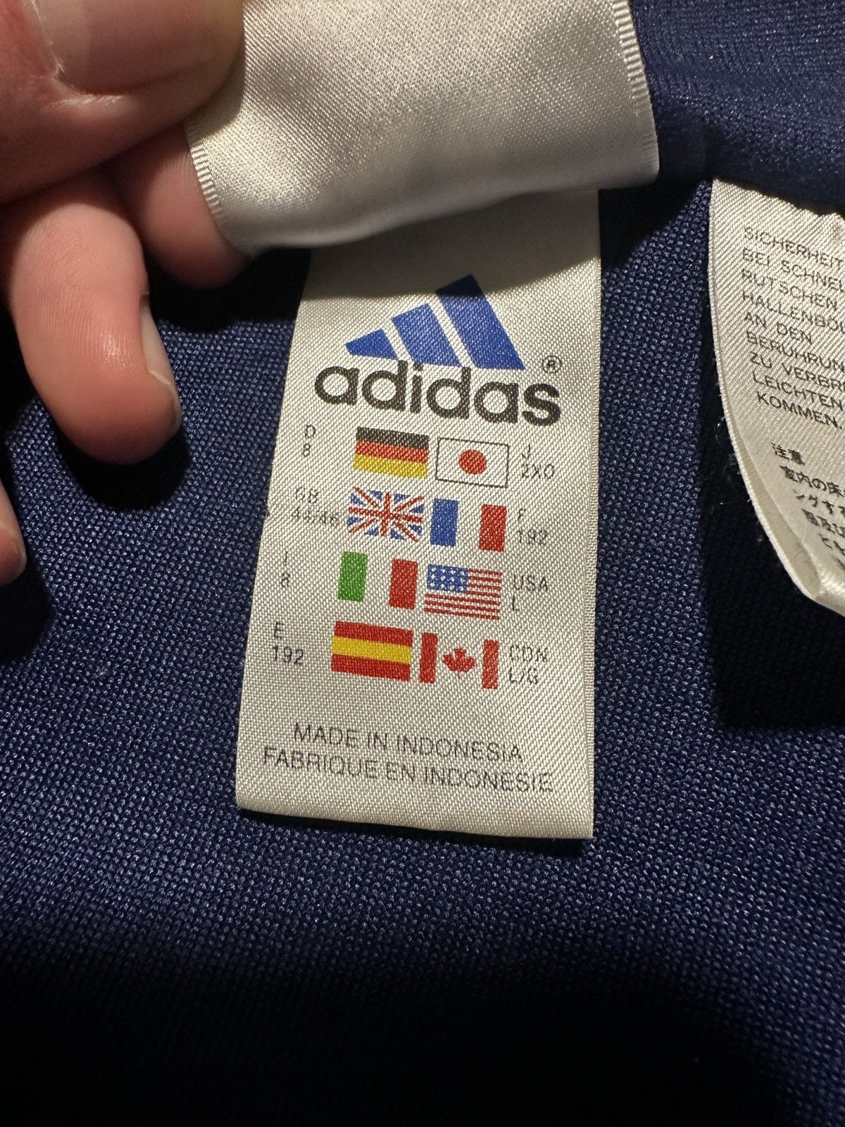 Adidas Vintage 2000 Adidas Ambush Zip Jacket Size US L / EU 52-54 / 3 - 4 Thumbnail