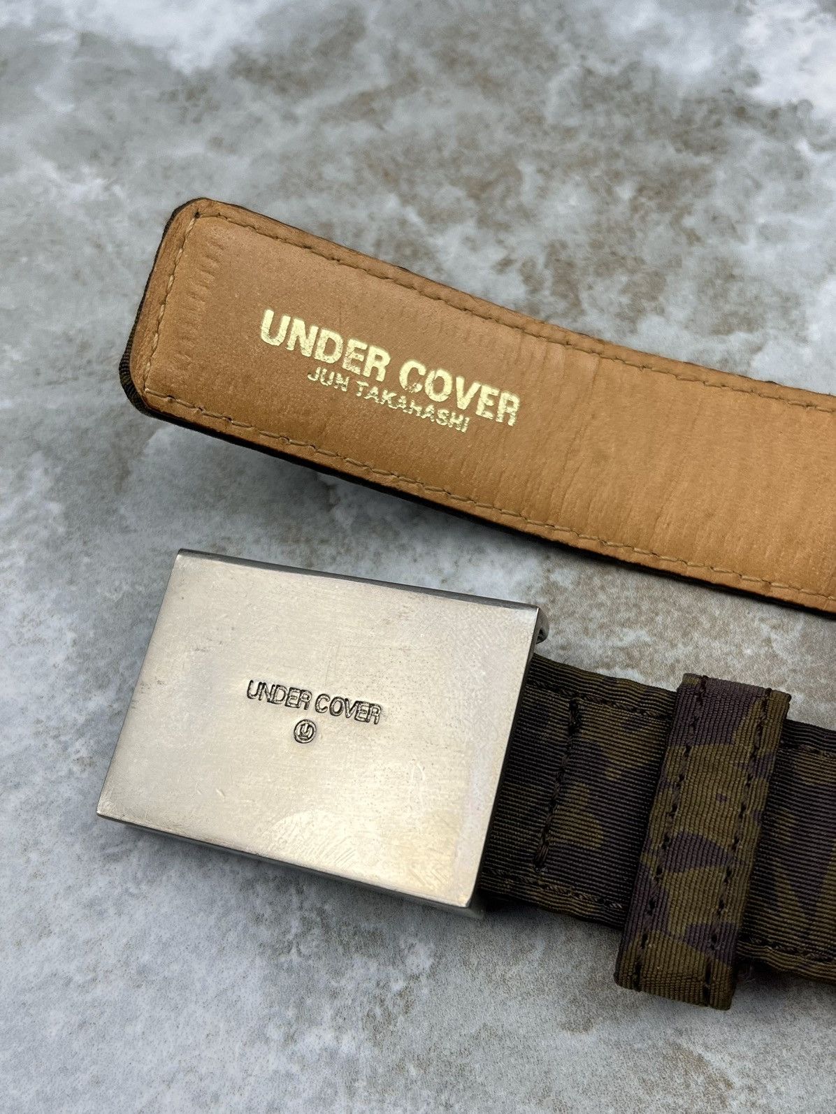 Undercover SS01 Undercover Louis Vuitton Rip Monogram Leather Belt Size ONE SIZE - 5 Thumbnail