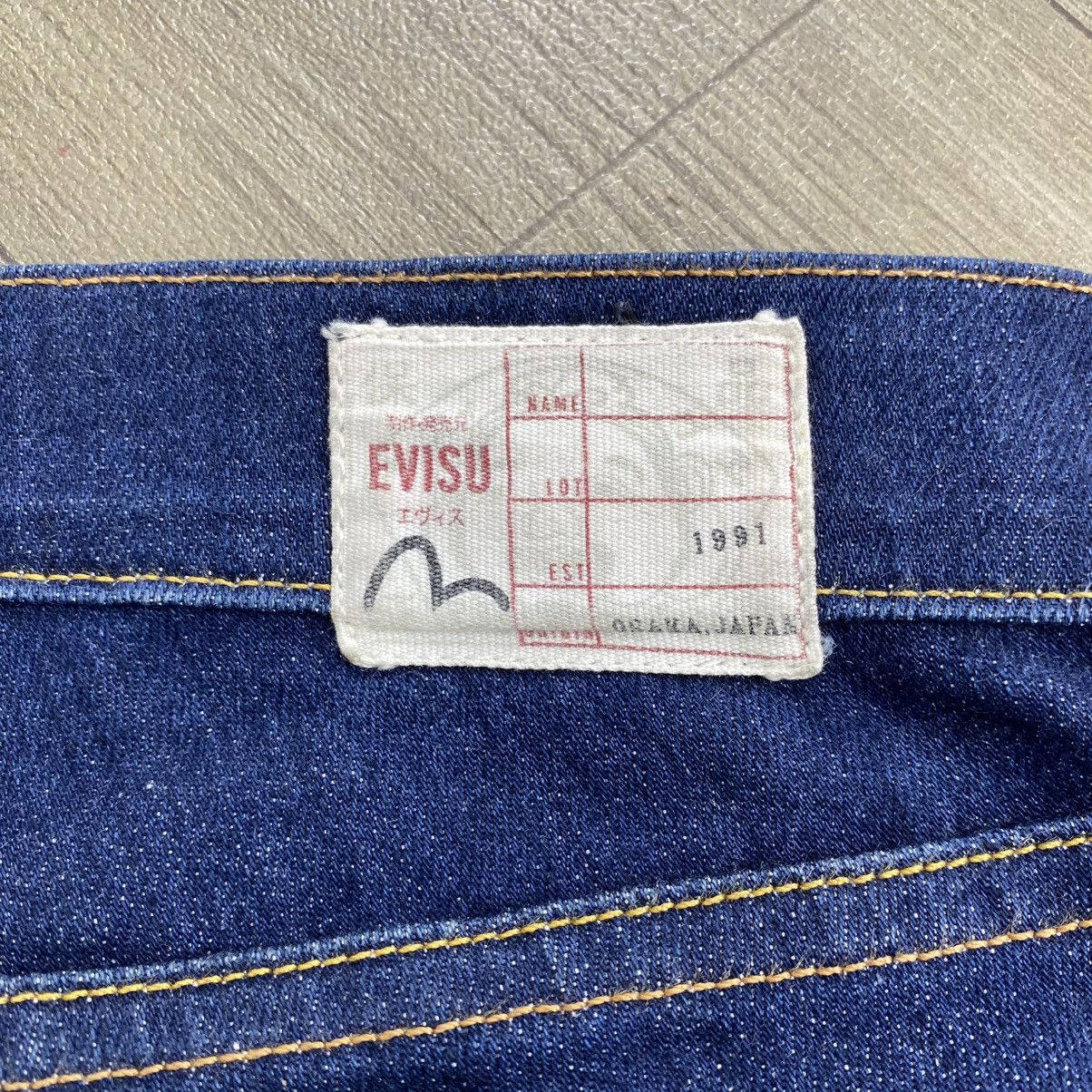 Evisu 2000s Vintage Evisu Daicock Big Logo Japan Denim Jeans Y2K Size US 28 / EU 44 - 8 Thumbnail