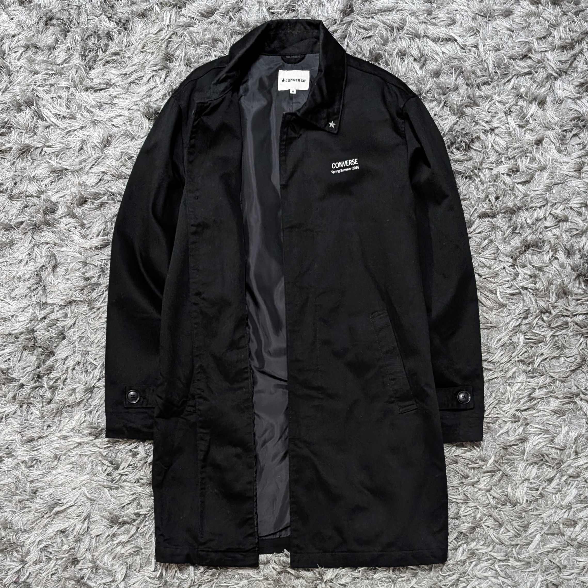 Converse S/S 2016 Converse Parka Jacket Long Coat Outerwear Tops Size US M / EU 48-50 / 2 - 3 Thumbnail