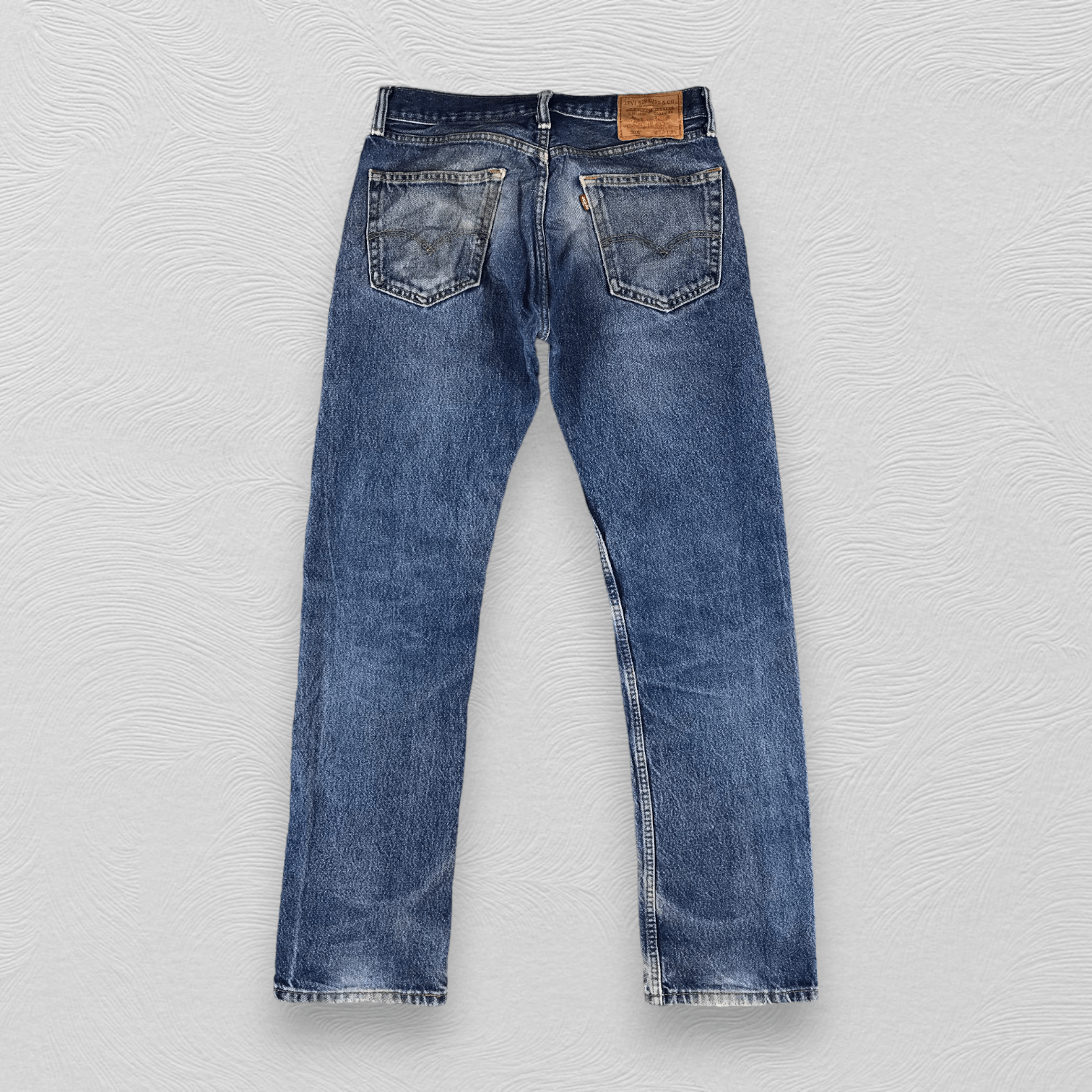 Levi's Vintage Levis 505 Jeans Blue Wash Denim KJ1373 Size US 32 / EU 48 - 2 Thumbnail