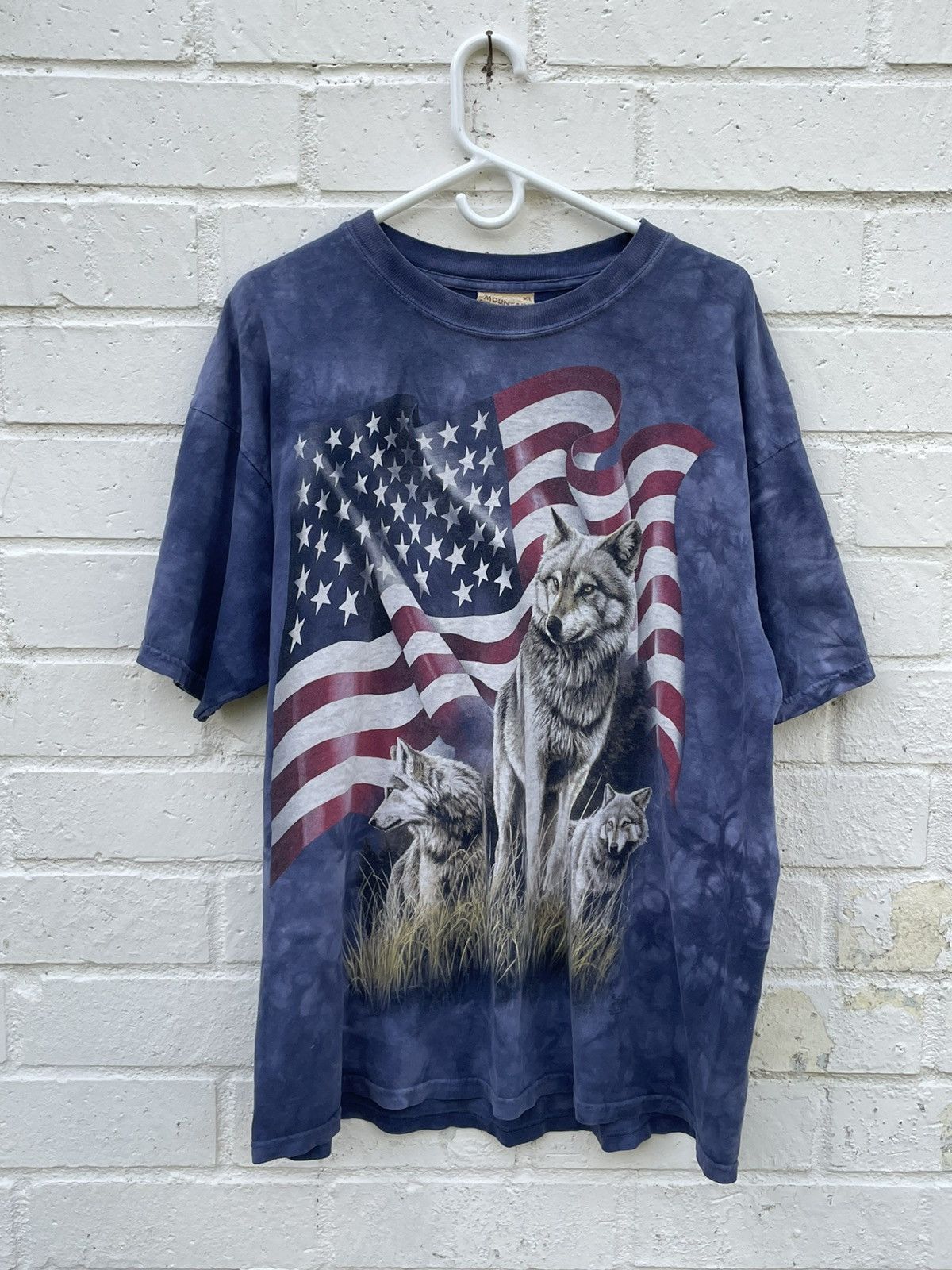 The Mountain Sick as Frick 90s Wolf Shirt Size US XL / EU 56 / 4 - 1 Thumbnail