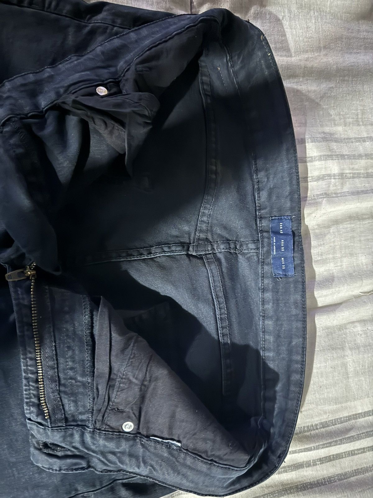 Zara Navy Blue Zara Denim Jeans Size US 32 / EU 48 - 3 Thumbnail
