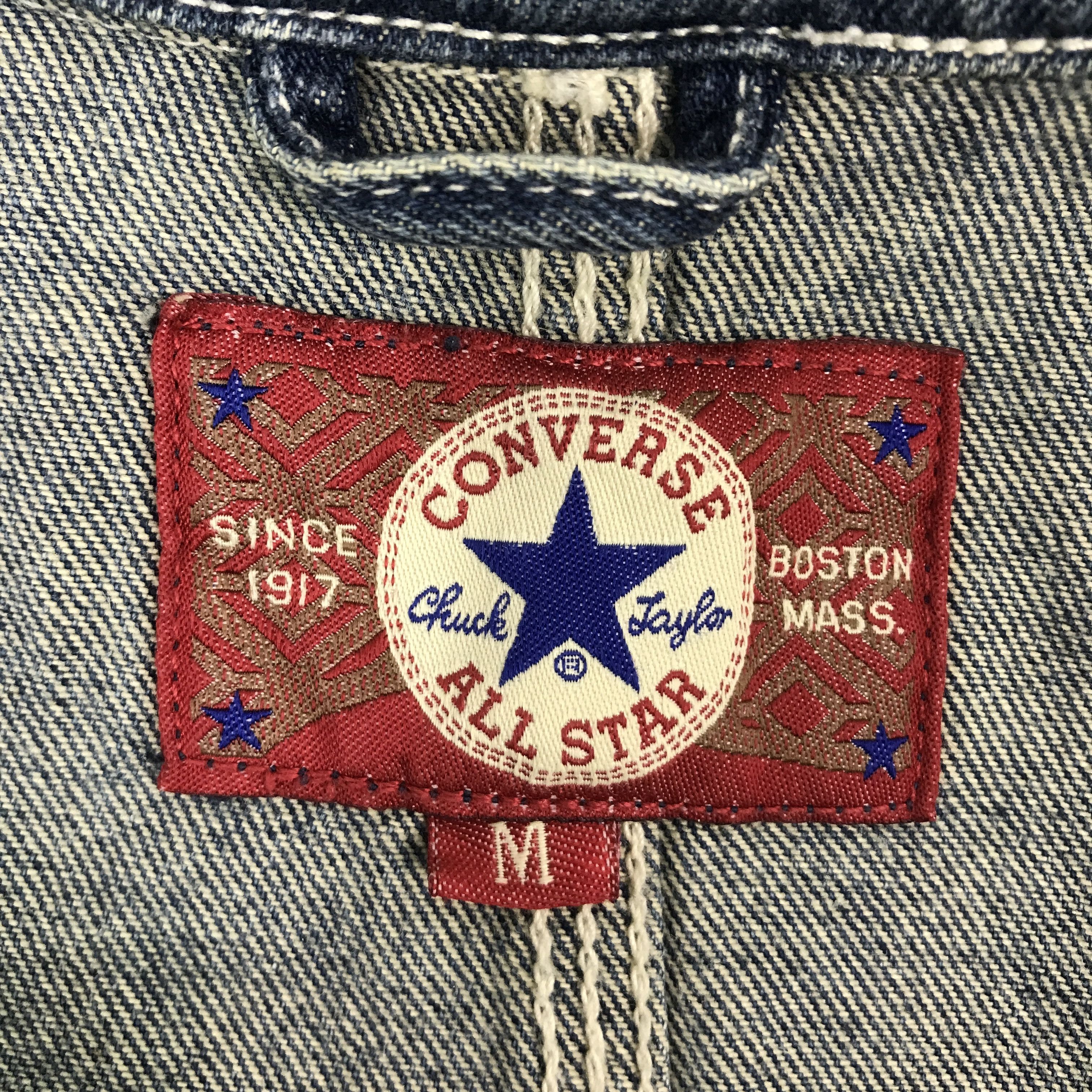 Converse CONVERSE ALL STAR CHORE DENIM JACKET Size US M / EU 48-50 / 2 - 11 Thumbnail