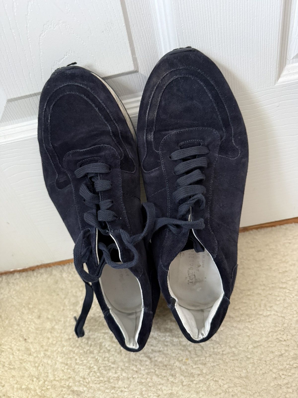 To Boot New York Men's shoes TO BOOT NEW YORK Forest Blue Soft Suede Sneaker Size US 10 / EU 43 - 12 Thumbnail