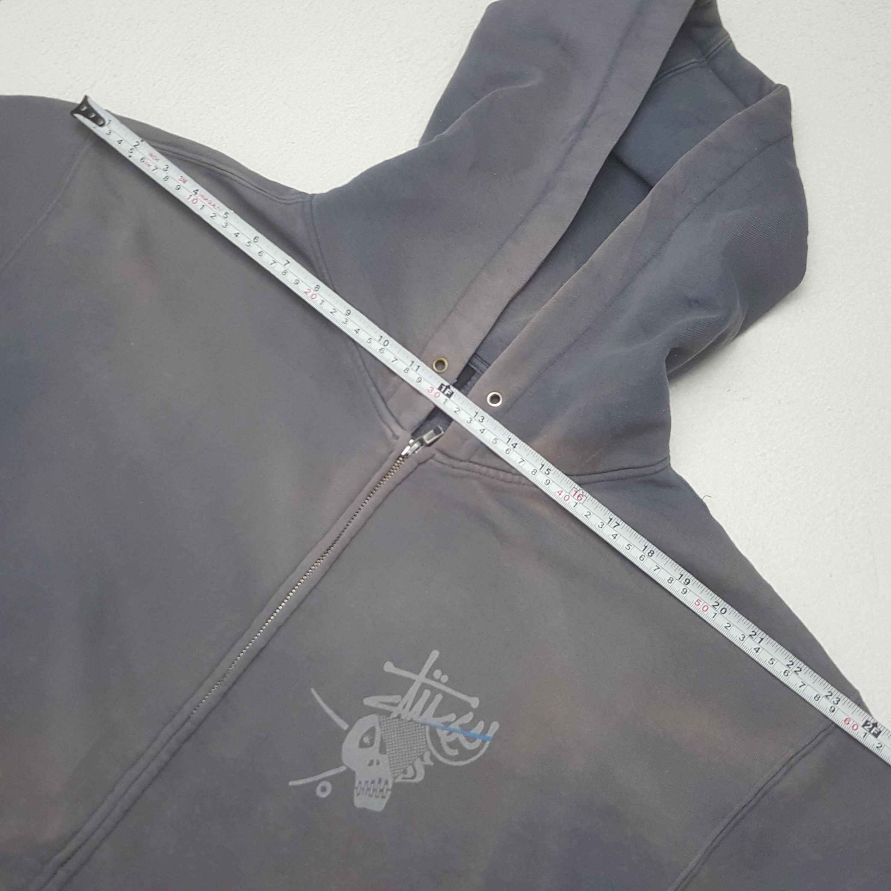 Stussy × Vintage Vintage Stussy Streetwear Style Zipper Hoodies Size US L / EU 52-54 / 3 - 6 Thumbnail