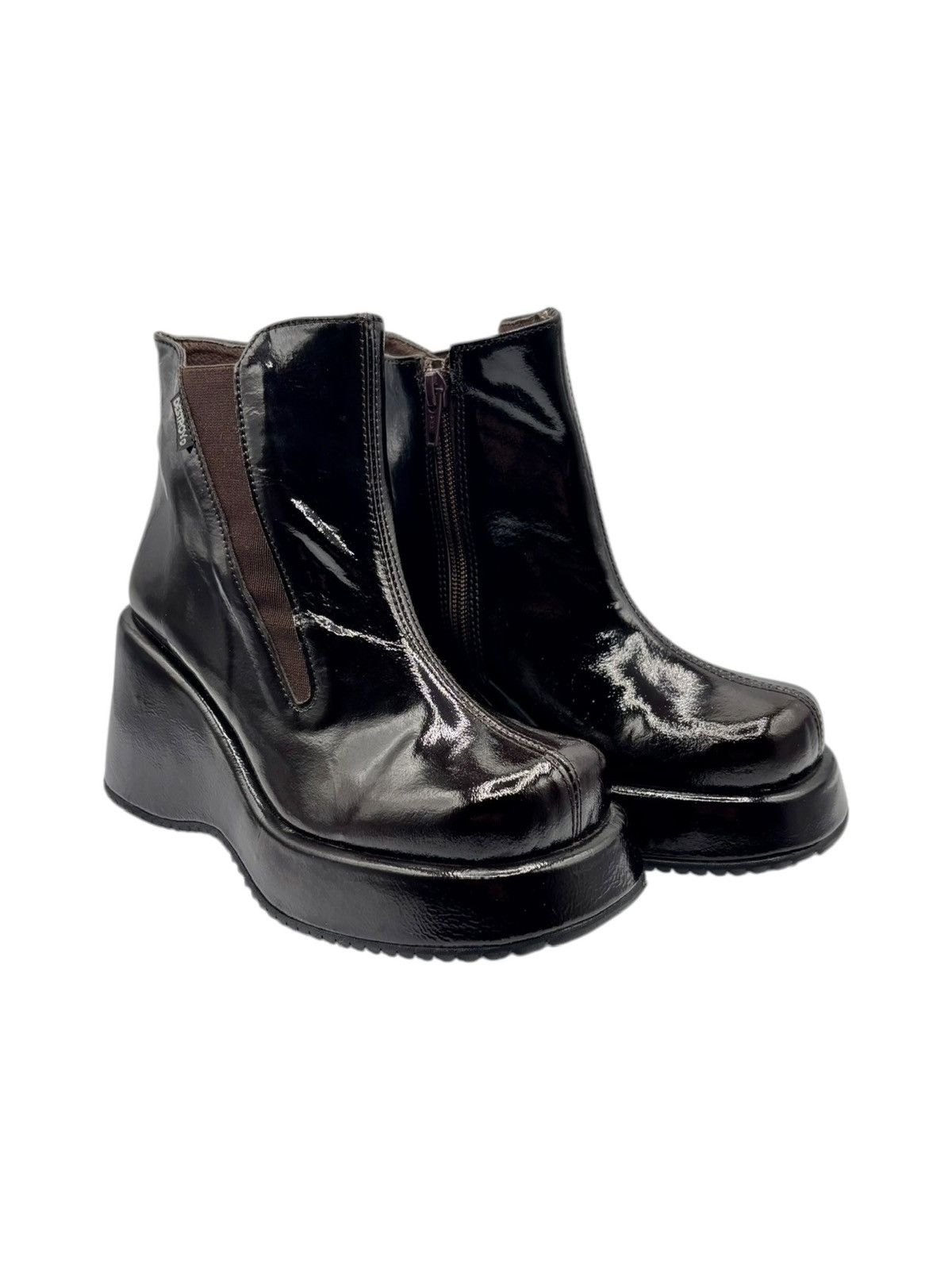 Vintage Destroy platform ankle boots Size 37