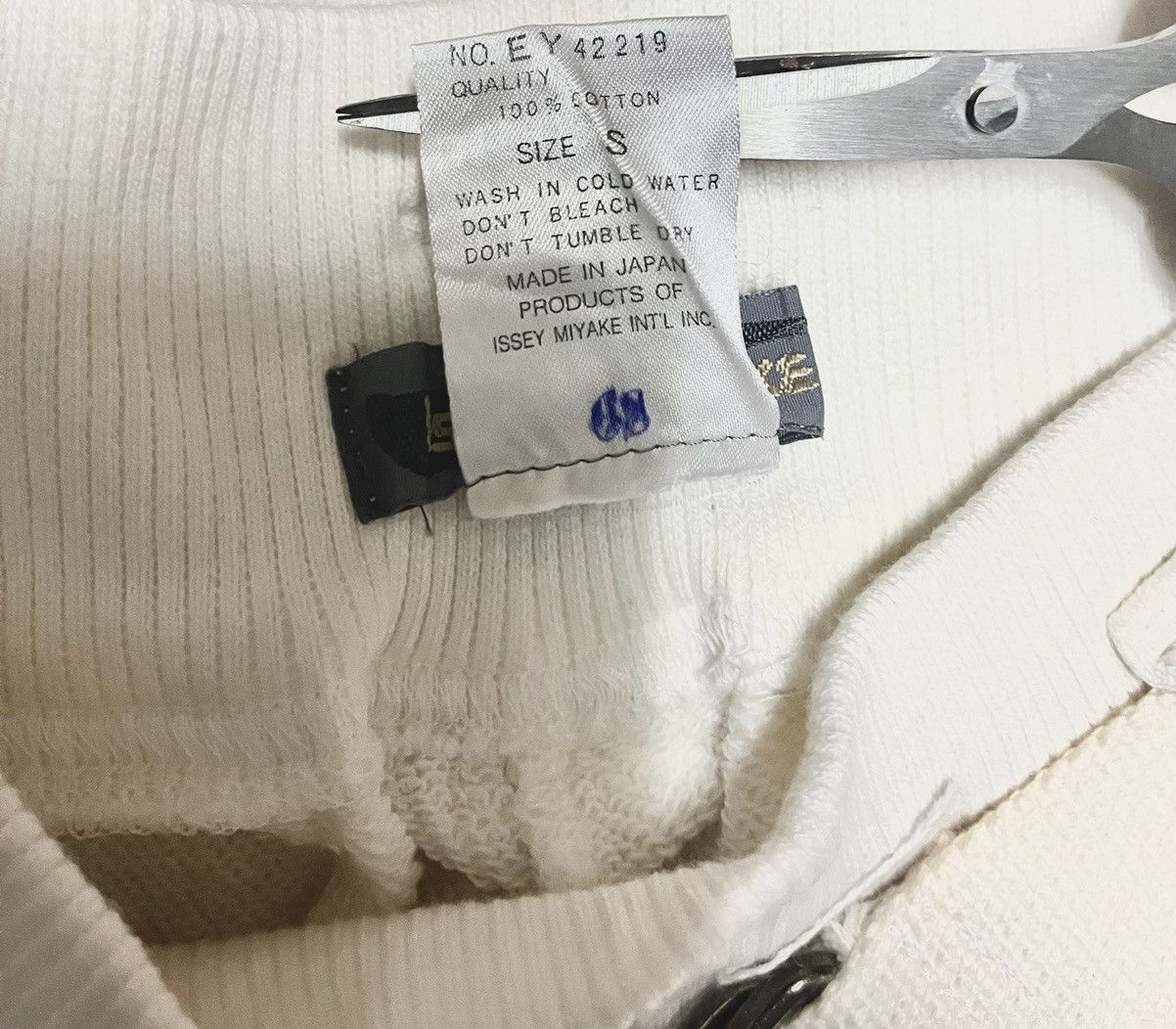 Issey Miyake × Vintage 🔥Vtg Issey Miyake Cotton Pants Size US 39 - 13 Thumbnail