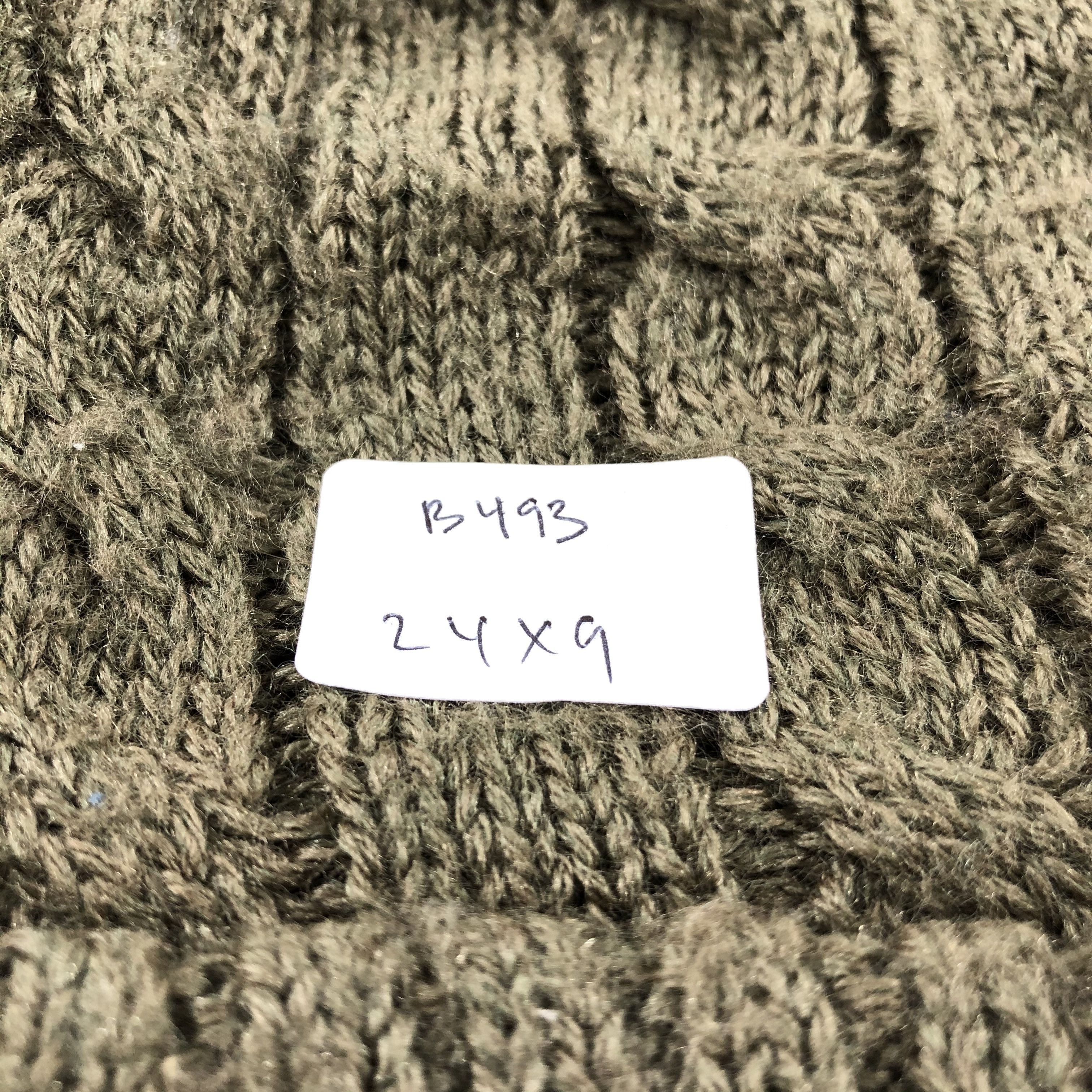 Vintage Elle Cable Knit Slouchy Beanie Snowcap Snow Hat B493 Size ONE SIZE - 9 Thumbnail