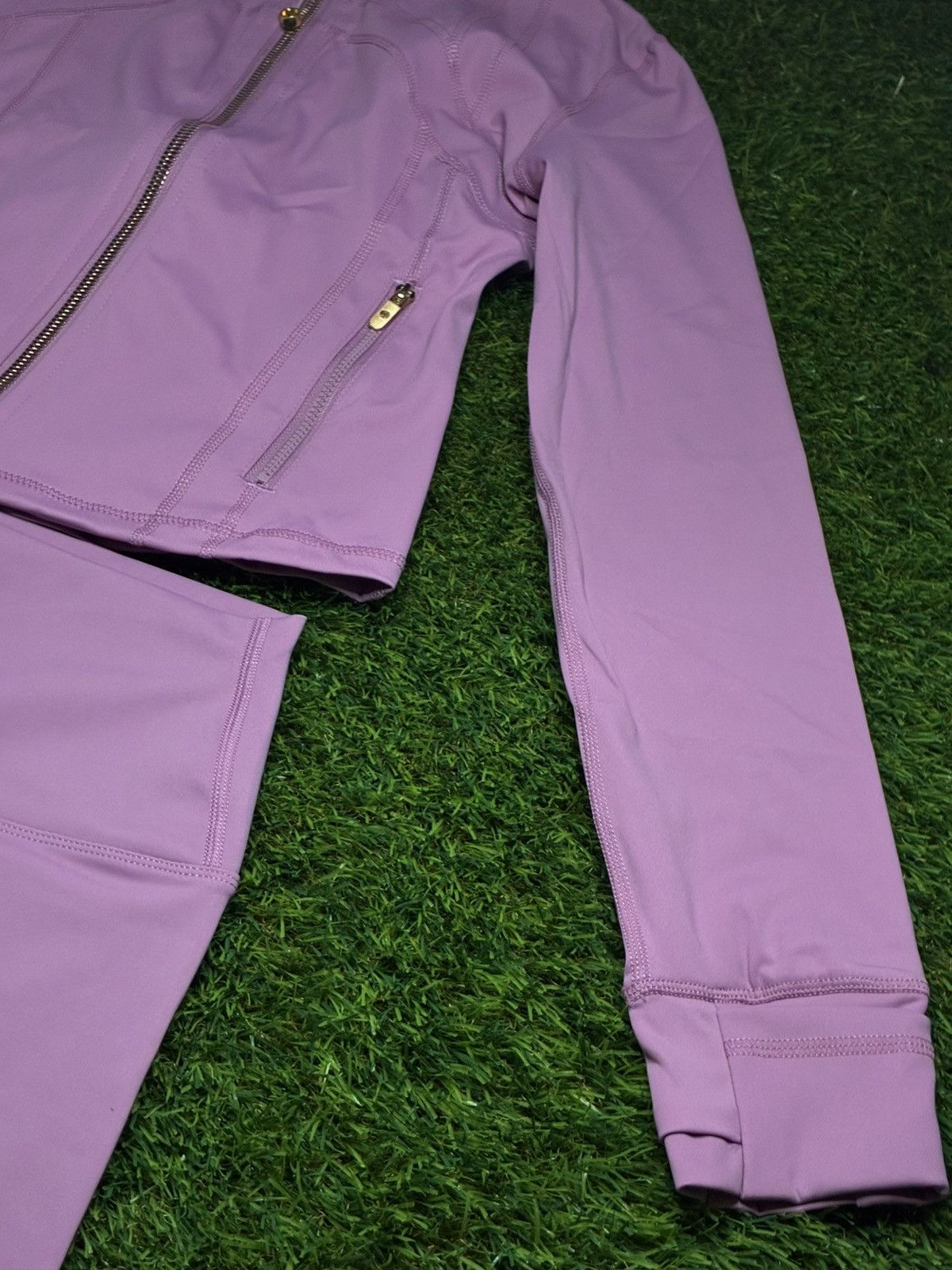 Lululemon Define Pink Lululemon Cropped Jacket And Shorts Size S / US 4 / IT 40 - 5 Thumbnail
