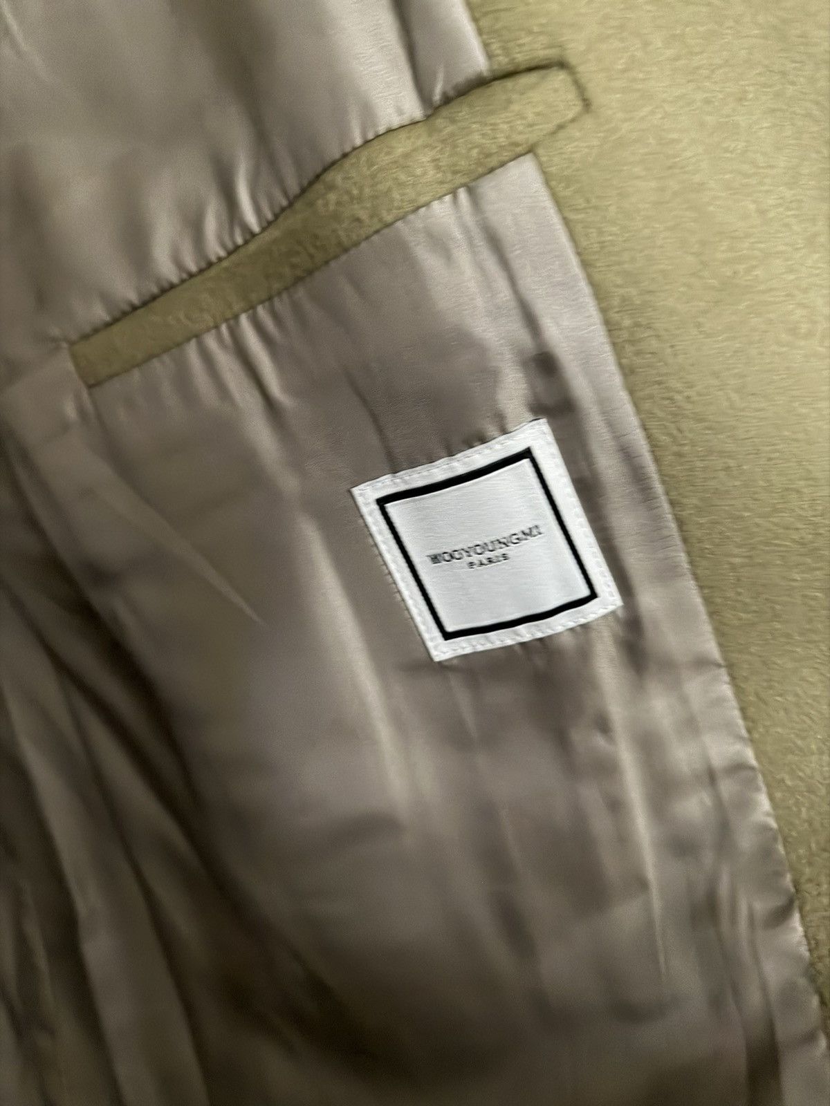Wooyoungmi Wooyoungmi Beige Over Size Wool Coat Men Size 50 Size US M / EU 48-50 / 2 - 2 Thumbnail