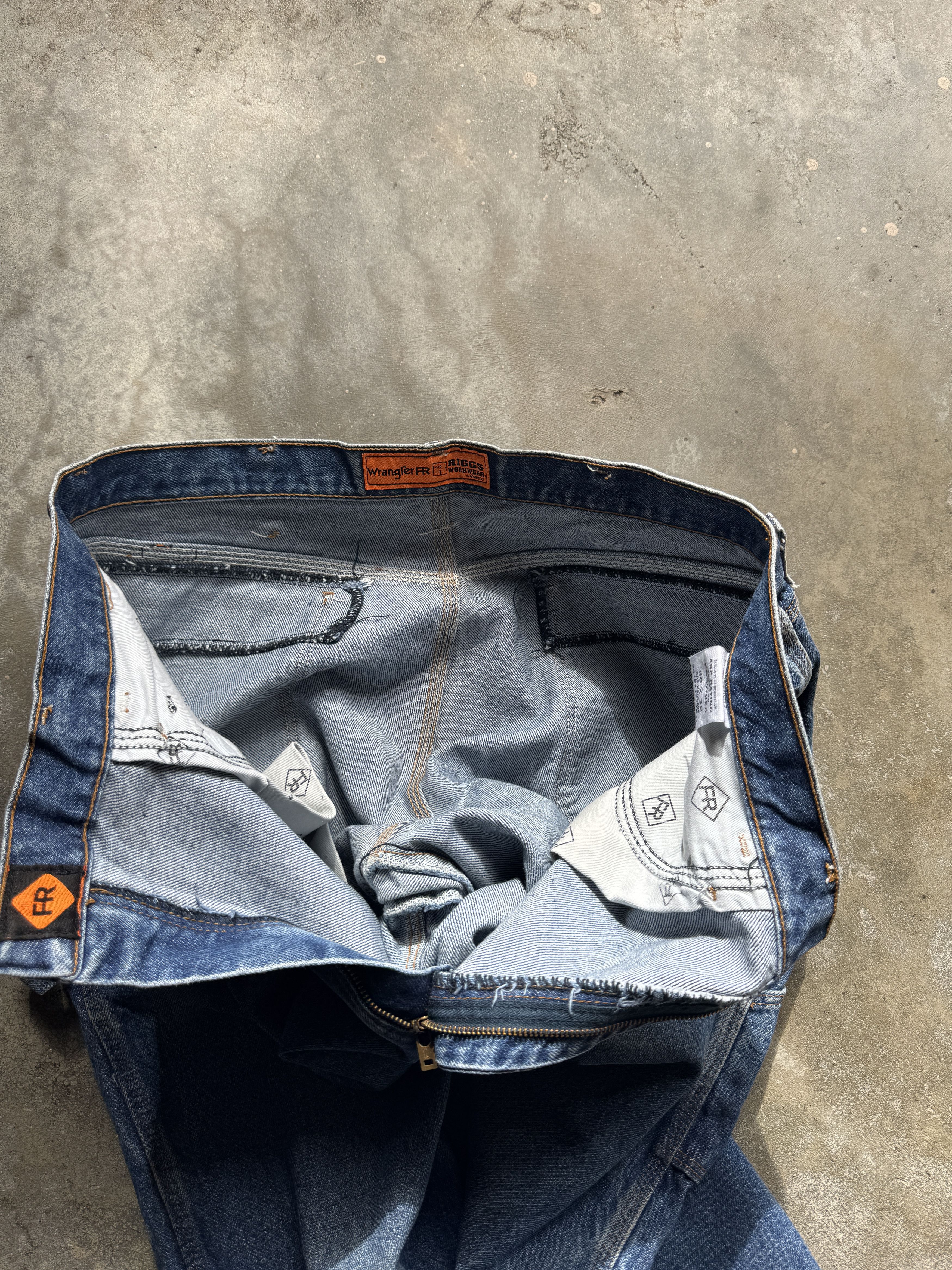 Wrangler Wrangler FR Orange Label Heavy Duty Wokwear Carpenter Pants Size US 36 / EU 52 - 4 Thumbnail