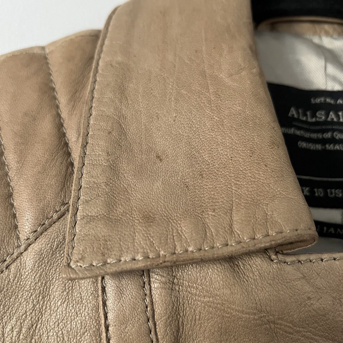 Allsaints All Saints Leather Jacket Women’s Size M / US 6-8 / IT 42-44 - 9 Thumbnail