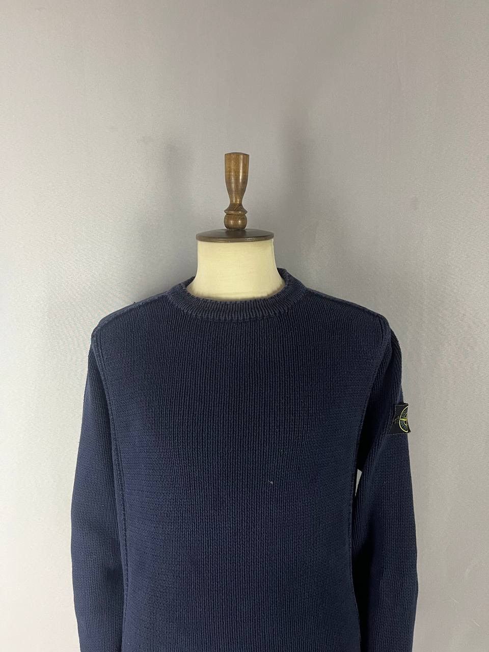 Stone Island Stone Island Heavy Sweater Navy Size US XL / EU 56 / 4 - 2 Thumbnail