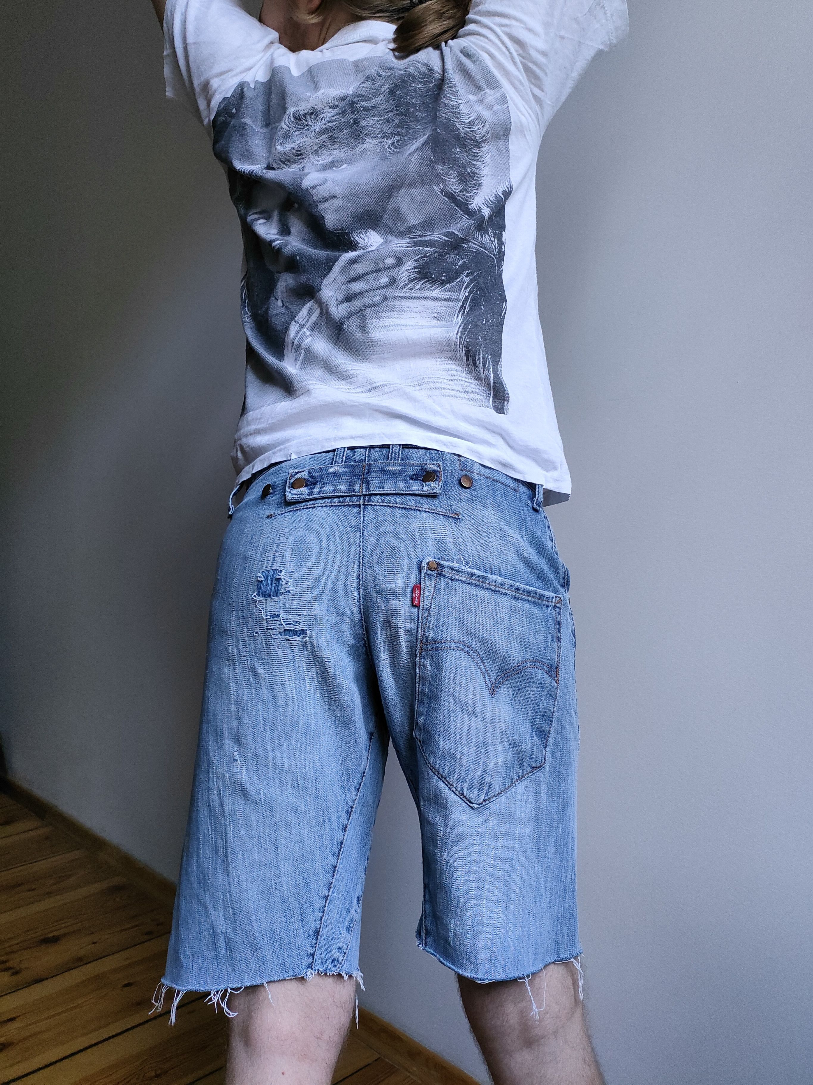 Levi's Y2K Levi's Engineered Jeans Denim Shorts Size US 32 / EU 48 - 11 Thumbnail