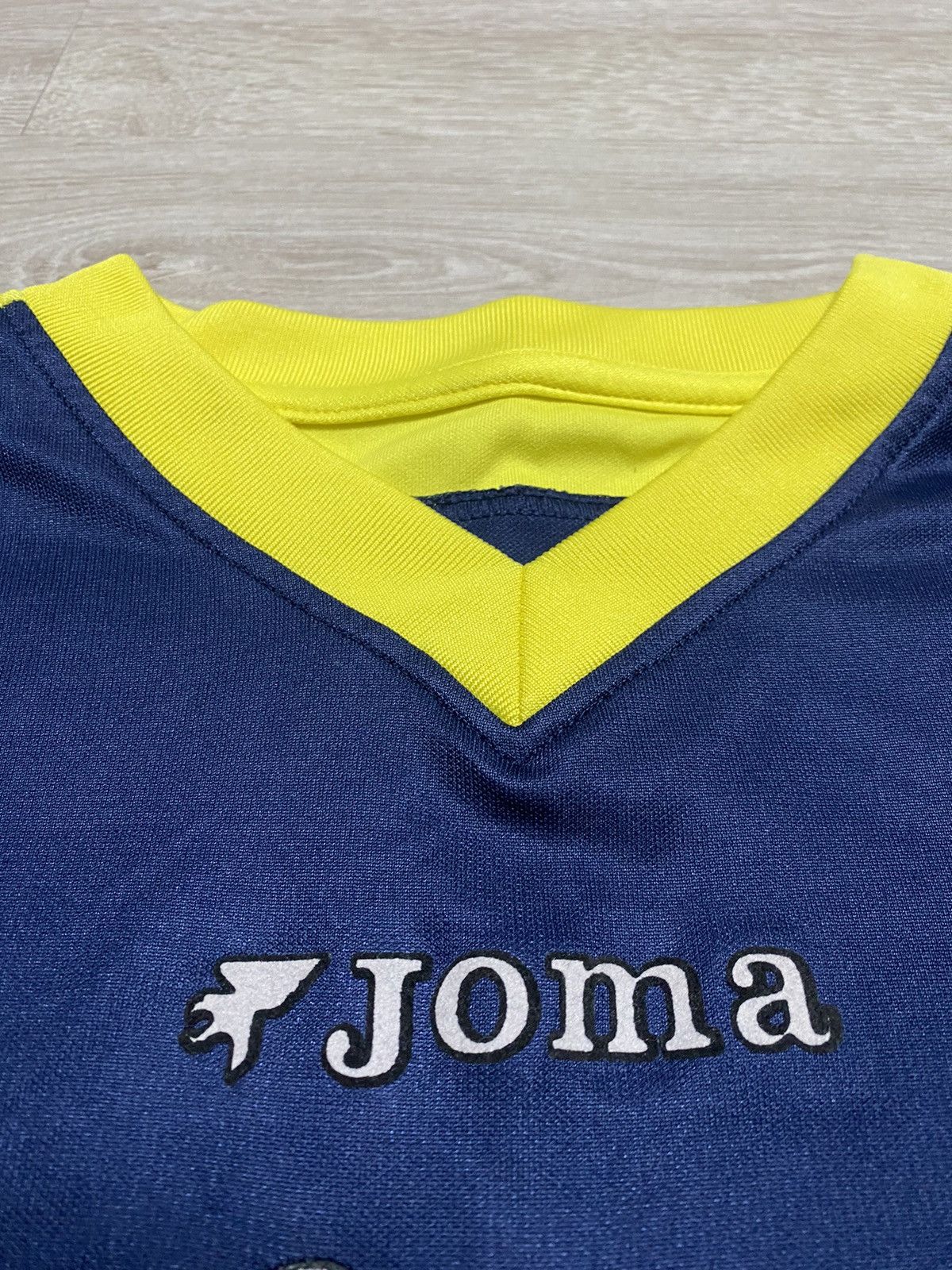 Joma Joma Derby County 2006/2007 Away Football Shirt Blue Yellow Size US XXL / EU 58 / 5 - 3 Thumbnail