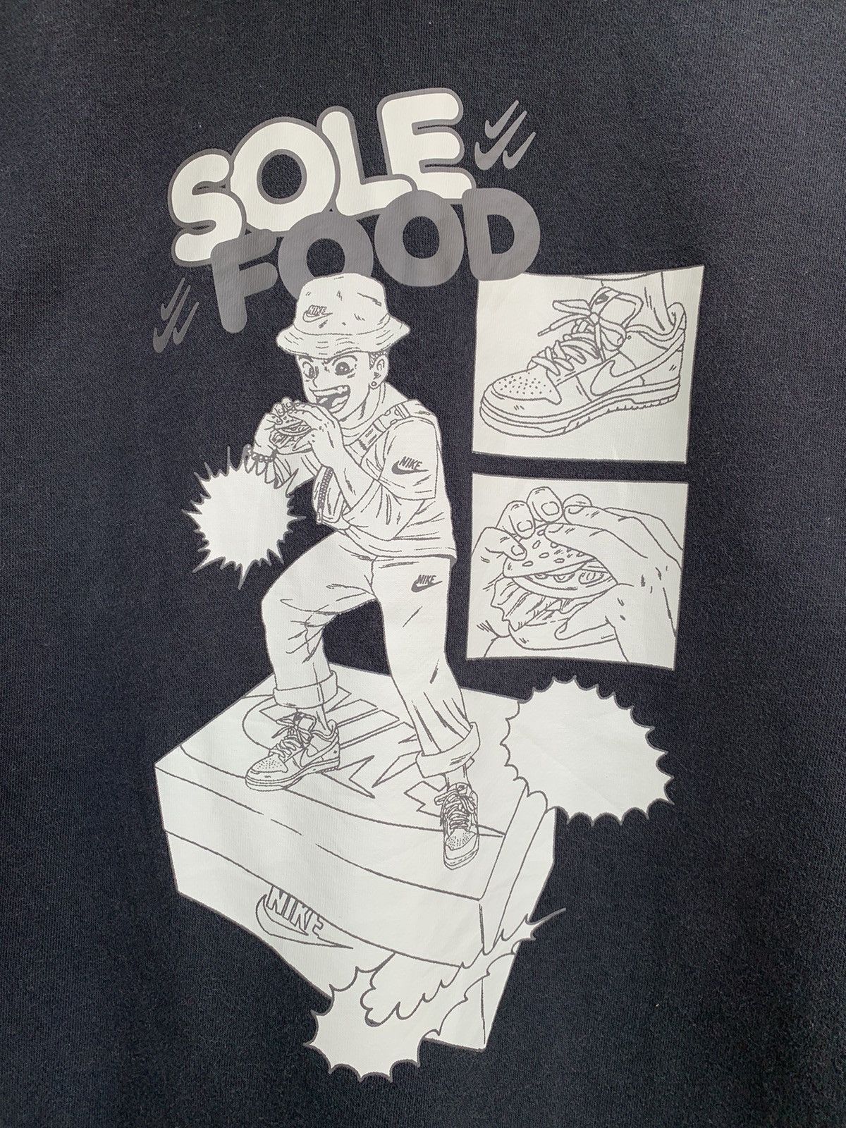 Nike Nike Sportswear Hoodie "sole food" graphic Size US S / EU 44-46 / 1 - 3 Thumbnail