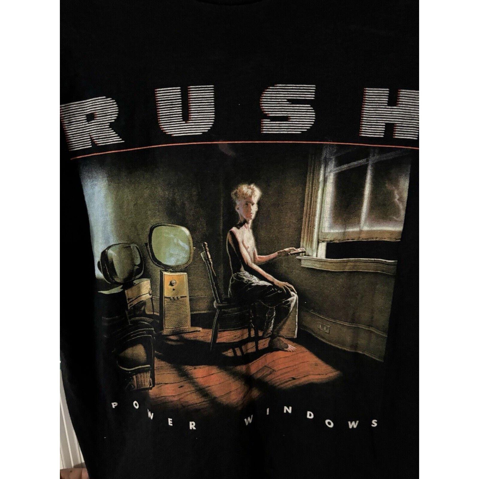 Other Vintage y2k rush power windows band Shirt Black Size Small Size US S / EU 44-46 / 1 - 3 Thumbnail