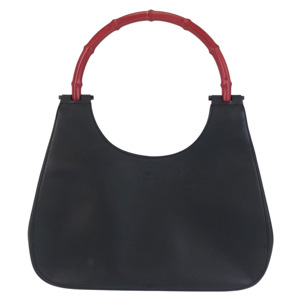 Gucci Gucci Gucci Bamboo Leather Shoulder Bag Leather Shoulder Bag 0013739 DUTY FREE for USA Size ONE SIZE - 1 Thumbnail