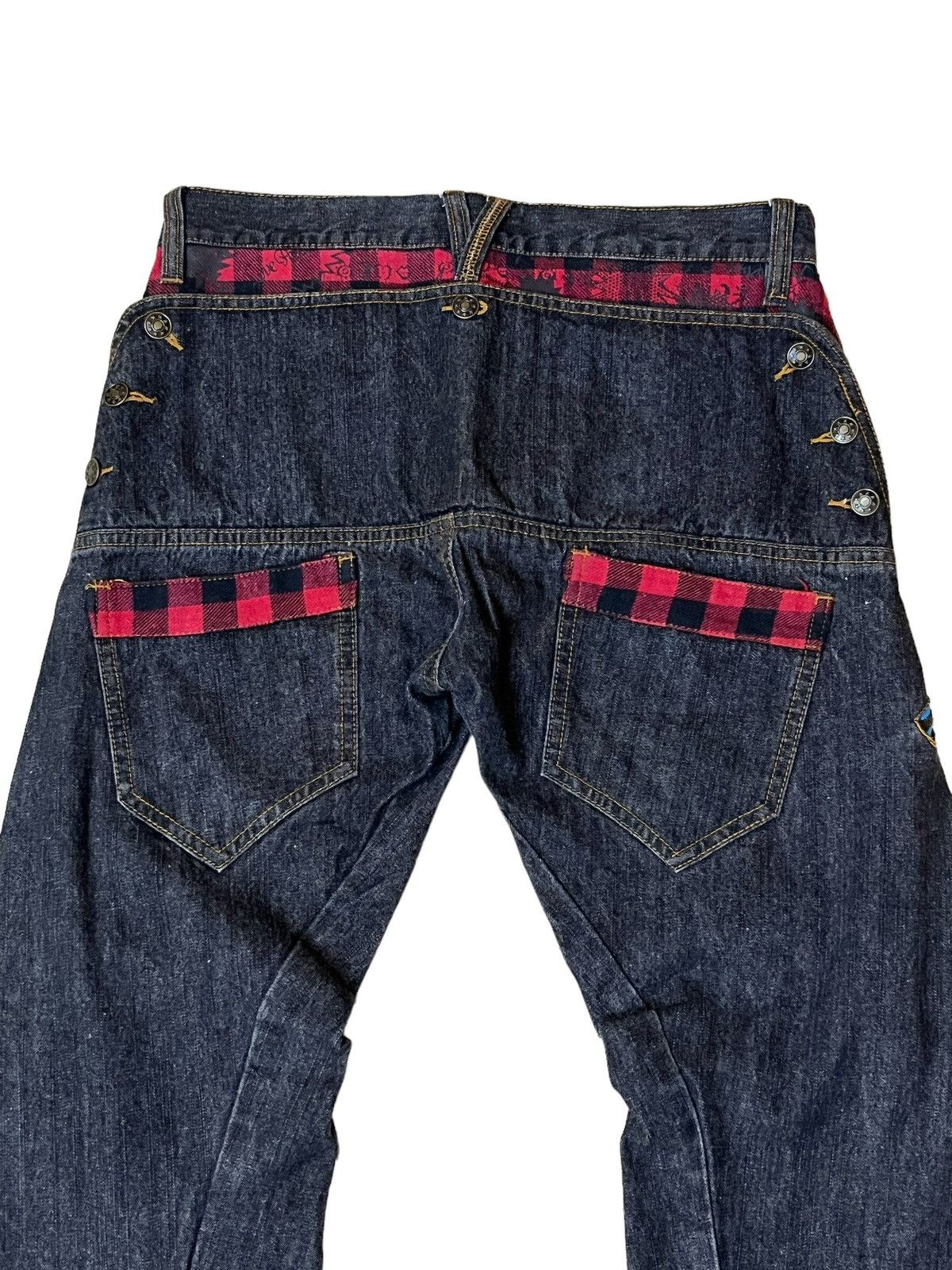 Le Grande Bleu (L.G.B.) SICK🔥JAPANESE BRAND SUGGESTION ACTIVE STREET JEANS Size US 32 / EU 48 - 6 Thumbnail