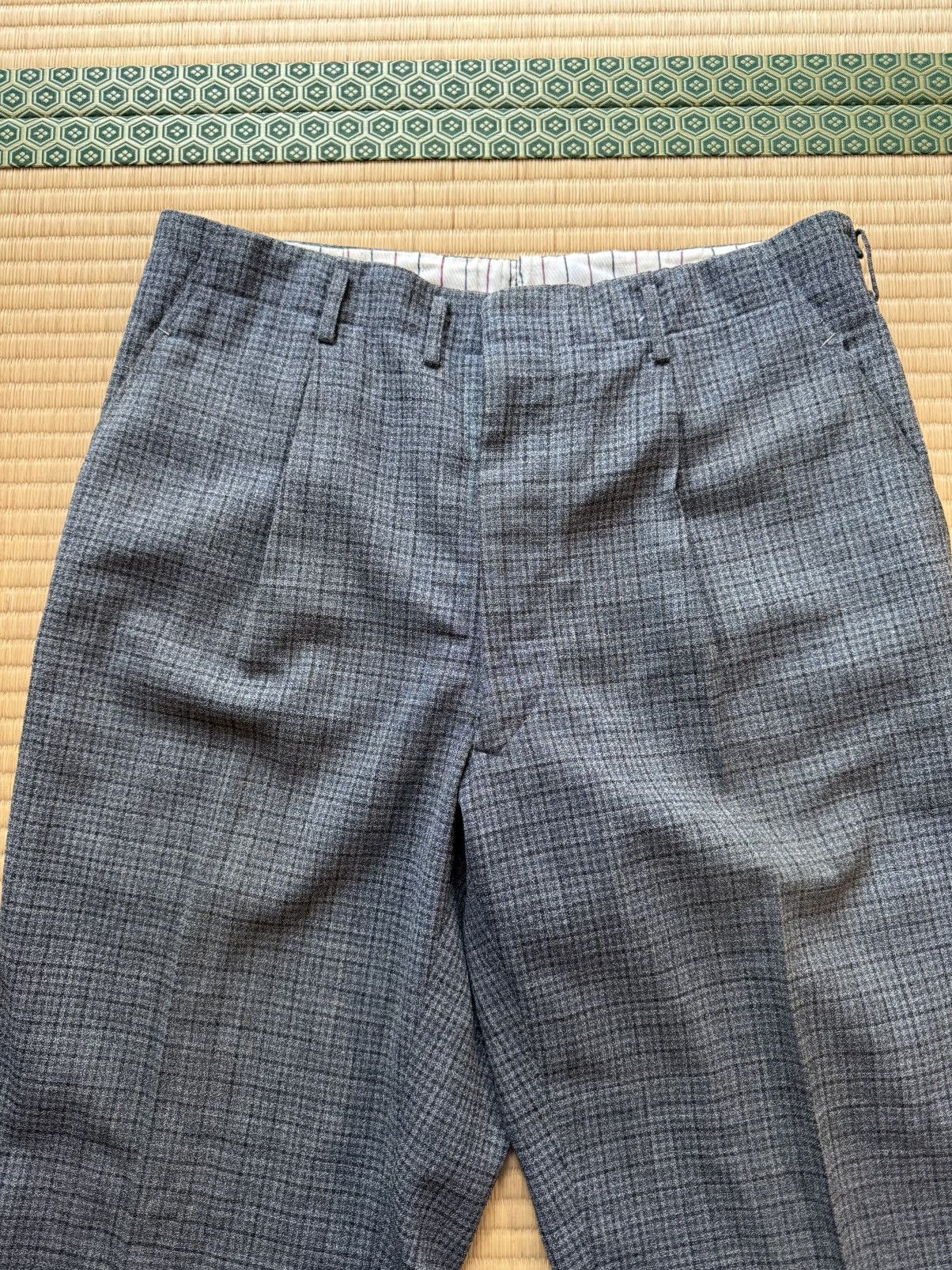 Other Spring&Summer Vintage ALL Wool Slacks –NIKKE REFINETEX Size US 31 - 3 Thumbnail