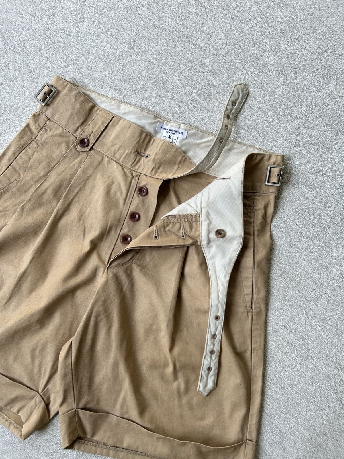 Aspesi A.blue Garments Gurkha short pants Size US 30 / EU 46 - 3 Thumbnail