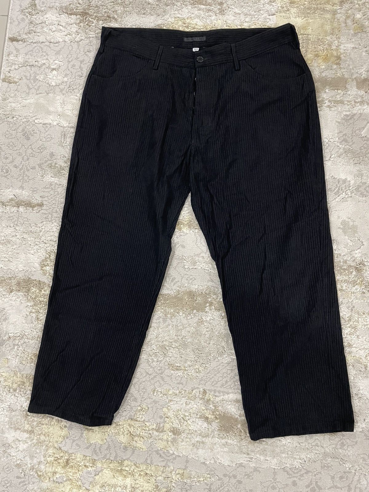 Helmut Lang Vintage Helmut Lang Black Pinstripe Pant Size US 36 / EU 52 - 2 Thumbnail