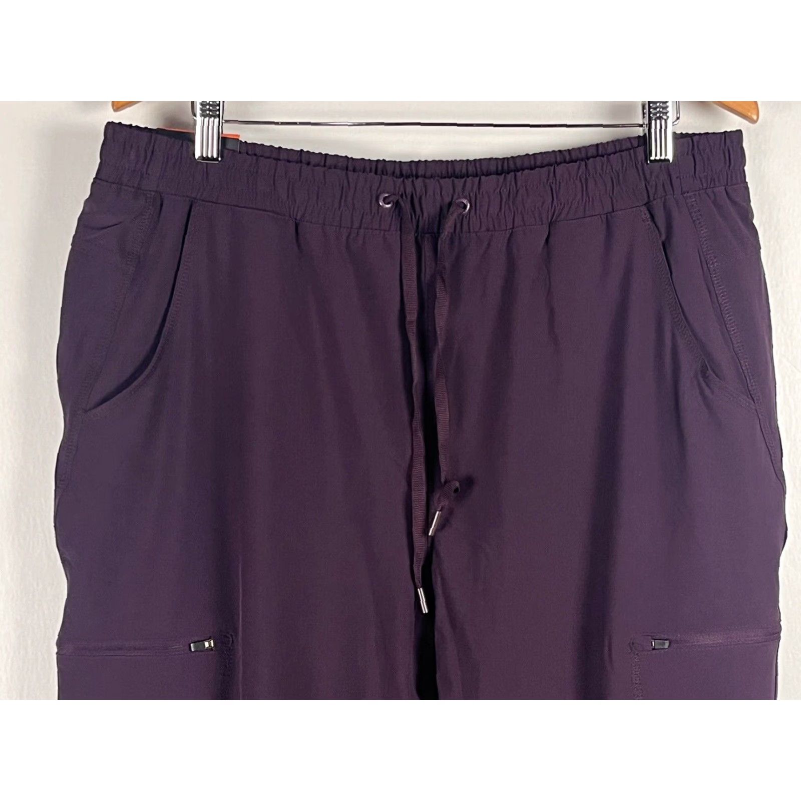 Eddie Bauer Eddie Bauer Fleece Lined Pant Size 16 Purple NWT Warm Comfy Drawstring Casual Size 38" / US 16 / IT 52 - 2 Thumbnail