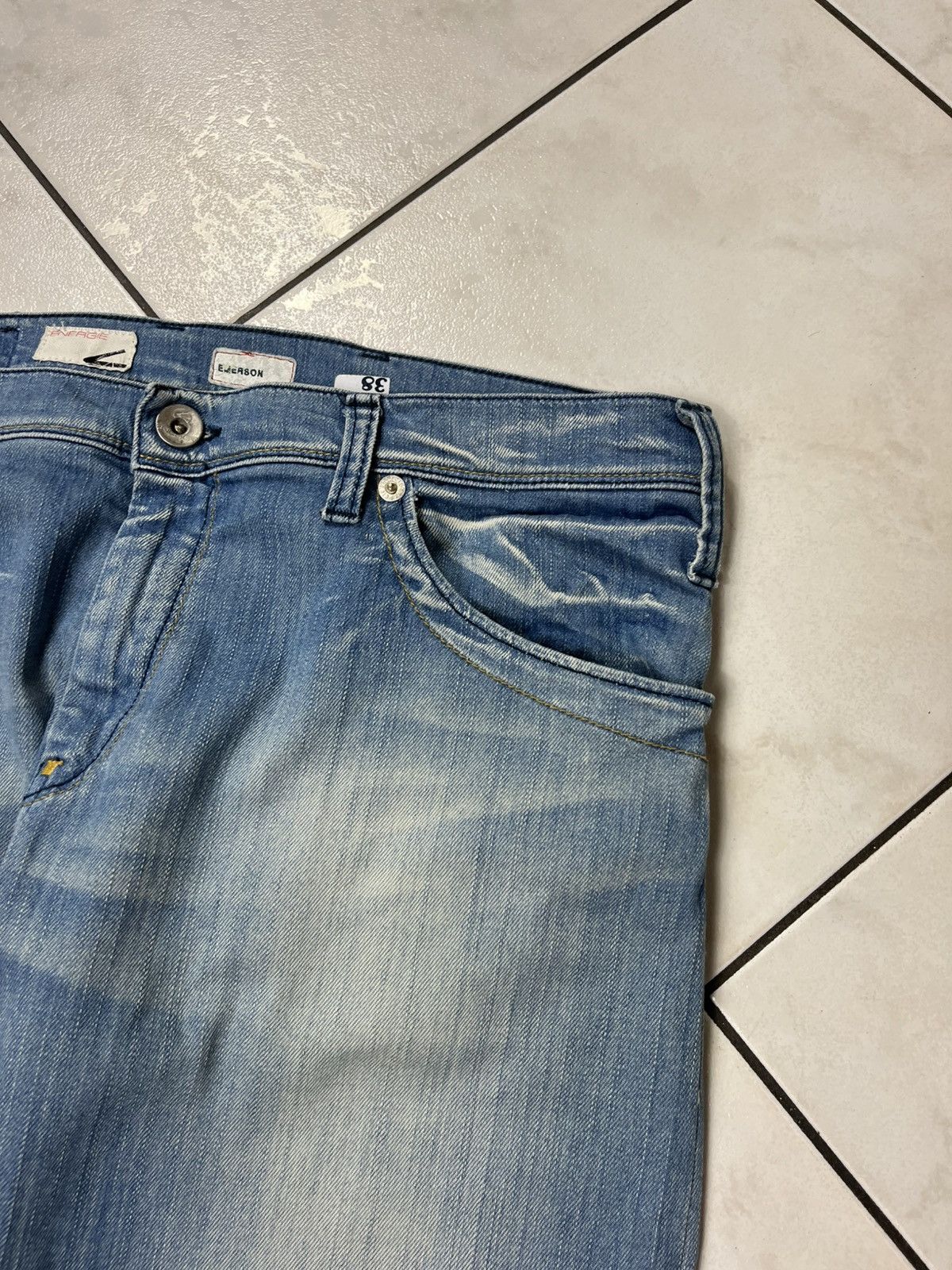 Energie × Vintage Vintage Energie emerson distressed denim jeans baggy pants Size US 38 / EU 54 - 10 Thumbnail