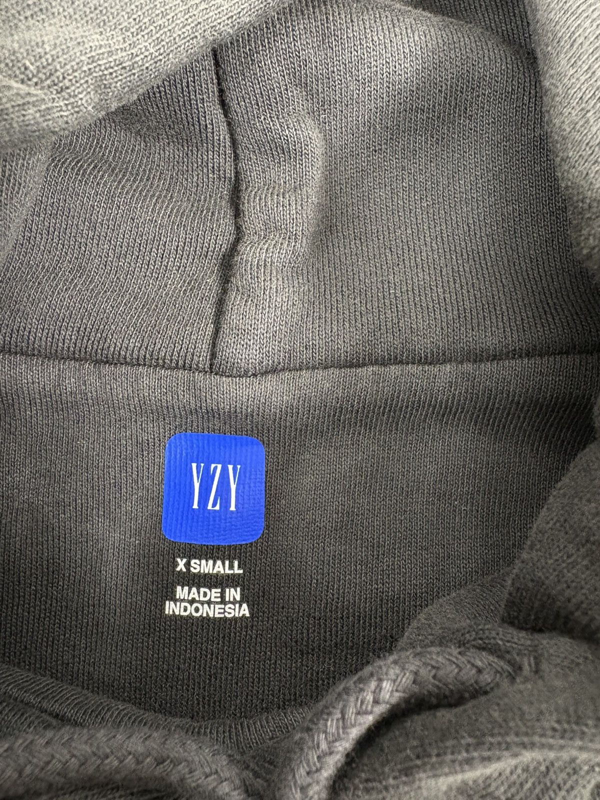 Balenciaga × Kanye West × Yeezy YZY x GAP oversize boxy fit Hoodie Black XS Size S / US 4 / IT 40 - 5 Thumbnail