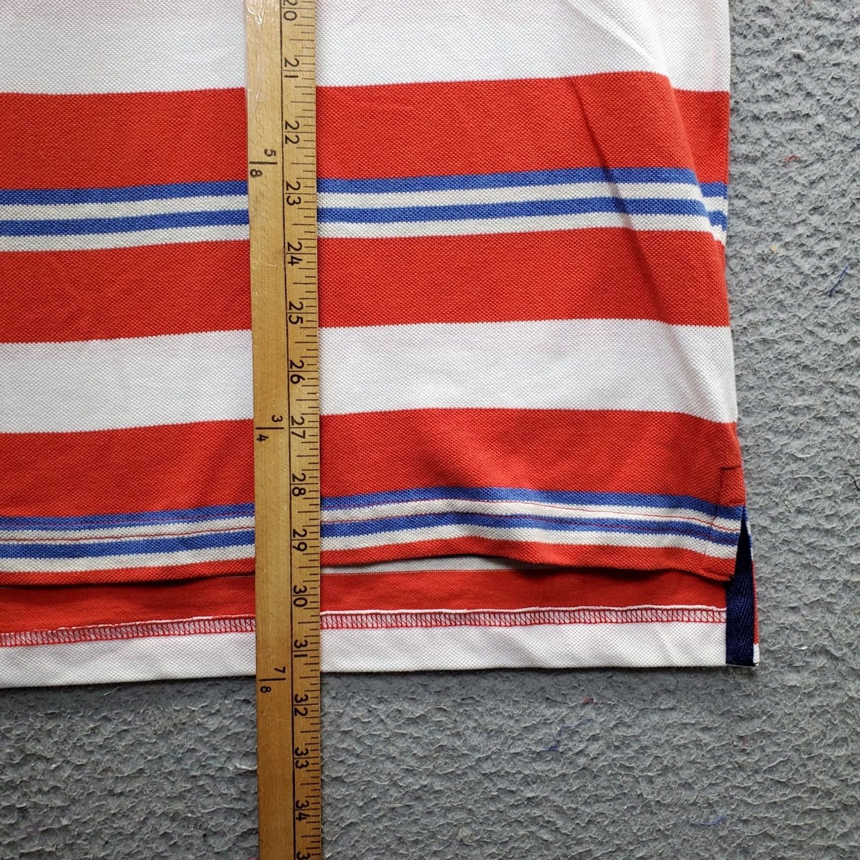 Vintage US Polo Assn. Polo Shirt Mens XL Multi Stripe Performance Big Pony High Low Slit Size US XL / EU 56 / 4 - 6 Thumbnail