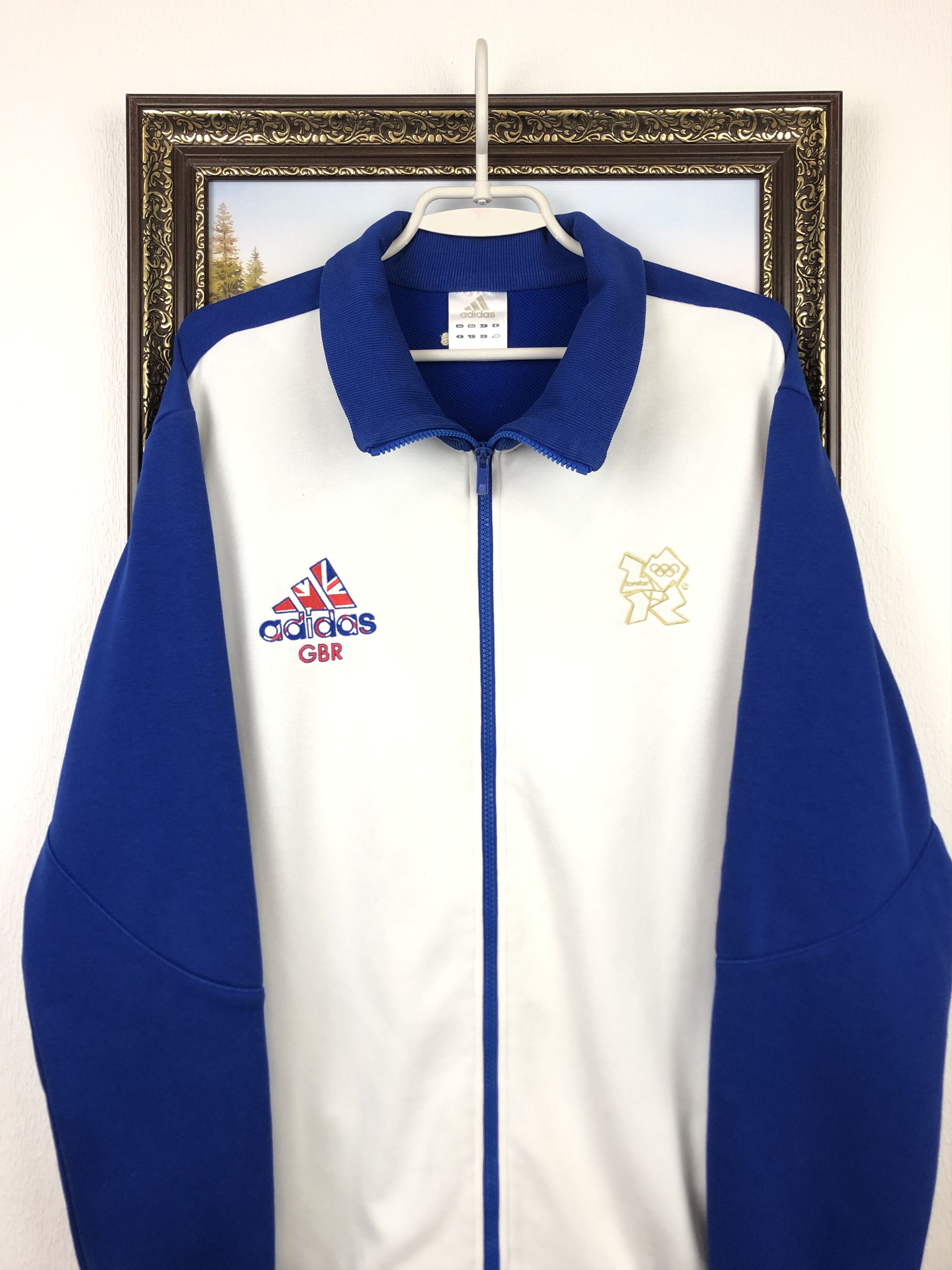 Adidas Adidas Olimpics London 2012 Great Britain Jacket Windbreaker Size US L / EU 52-54 / 3 - 2 Thumbnail