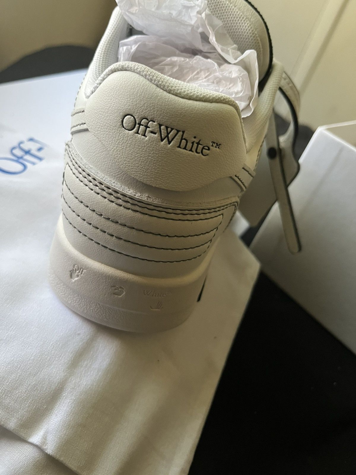 Off-White Off-White “out of office” Black and White Size US 6 / IT 36 - 4 Thumbnail