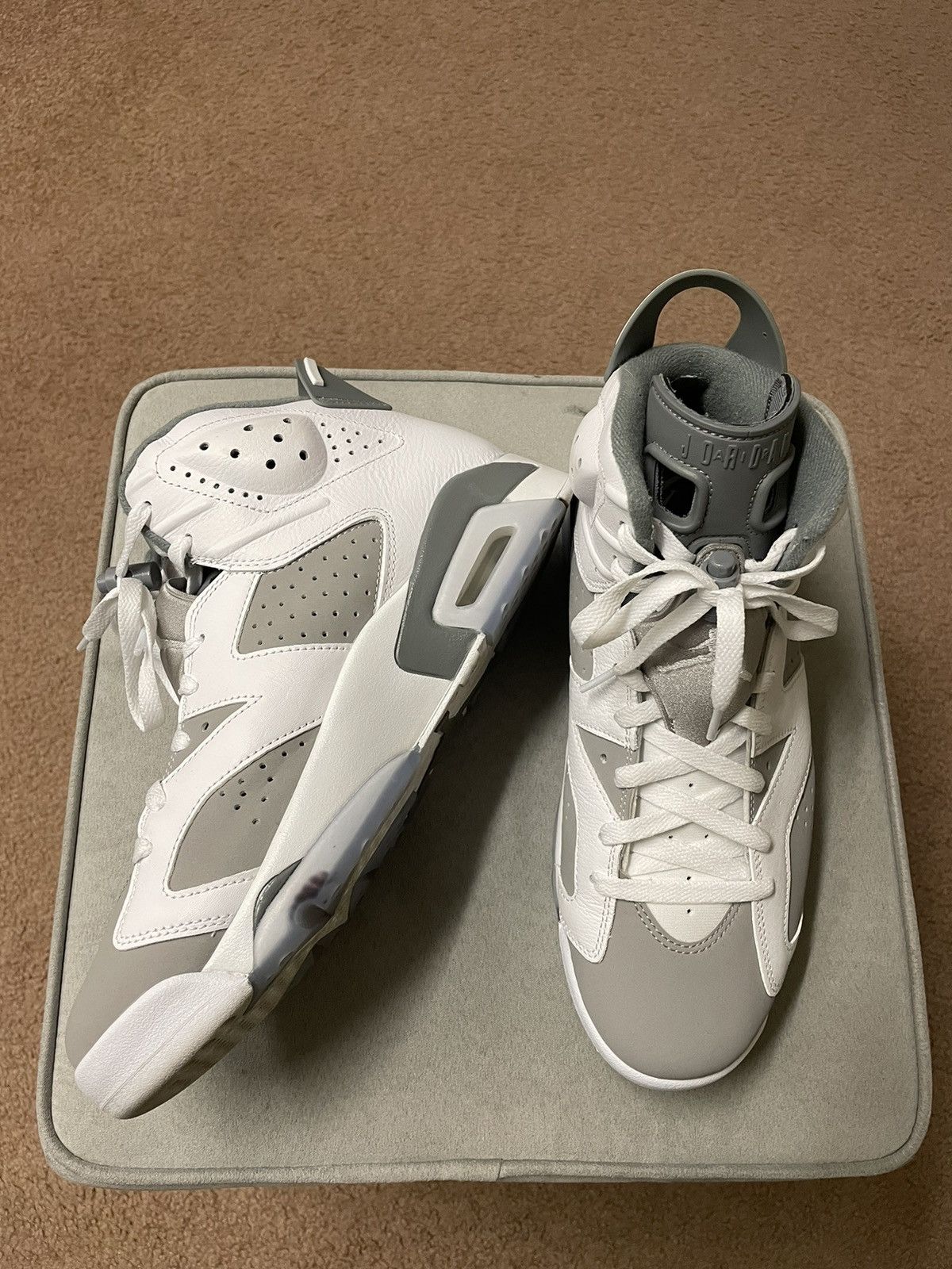Jordan Brand × Nike Nike Air Jordan 6 Retro Cool Grey Size US 10 / EU 43 - 3 Thumbnail