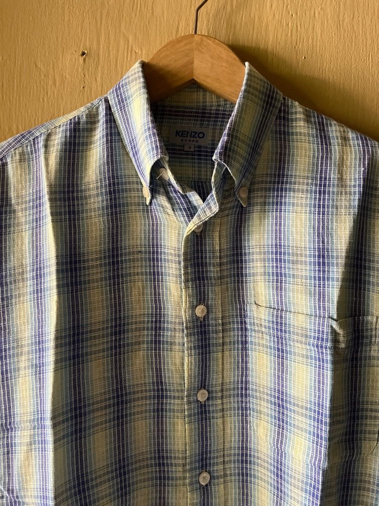 Kenzo Kenzo Paris Homme Button Ups T-shirt Size US XL / EU 56 / 4 - 4 Thumbnail