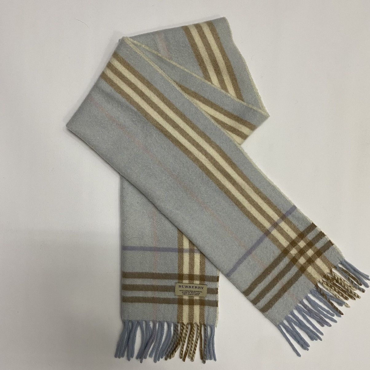 Burberry BURBERRYS SCARF MUFFLER BUR021 Size ONE SIZE - 2 Thumbnail