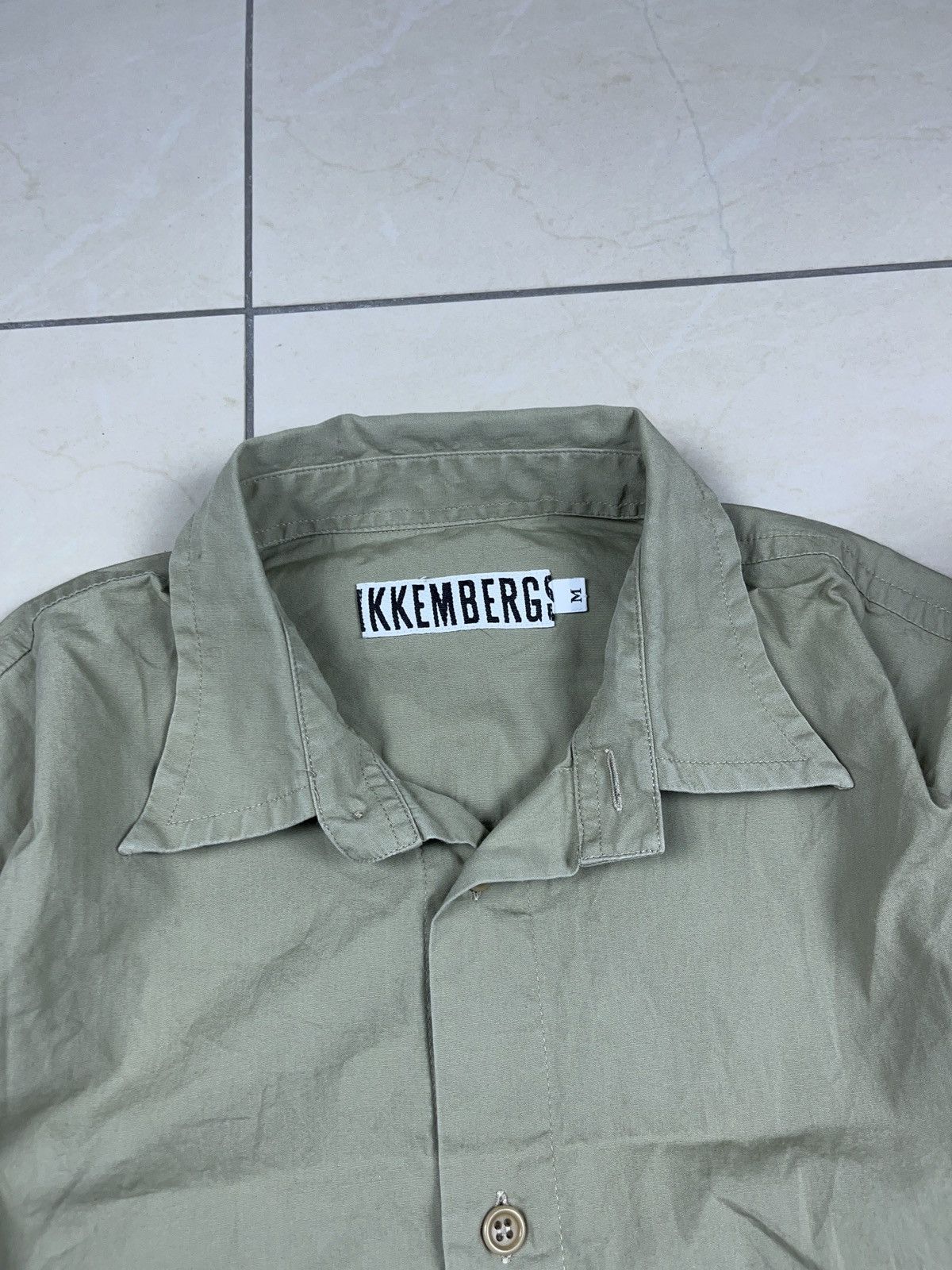 Dirk Bikkembergs ➕ vintage 90s Dirk Bikkembergs big logo archive shirt Size US M / EU 48-50 / 2 - 4 Thumbnail