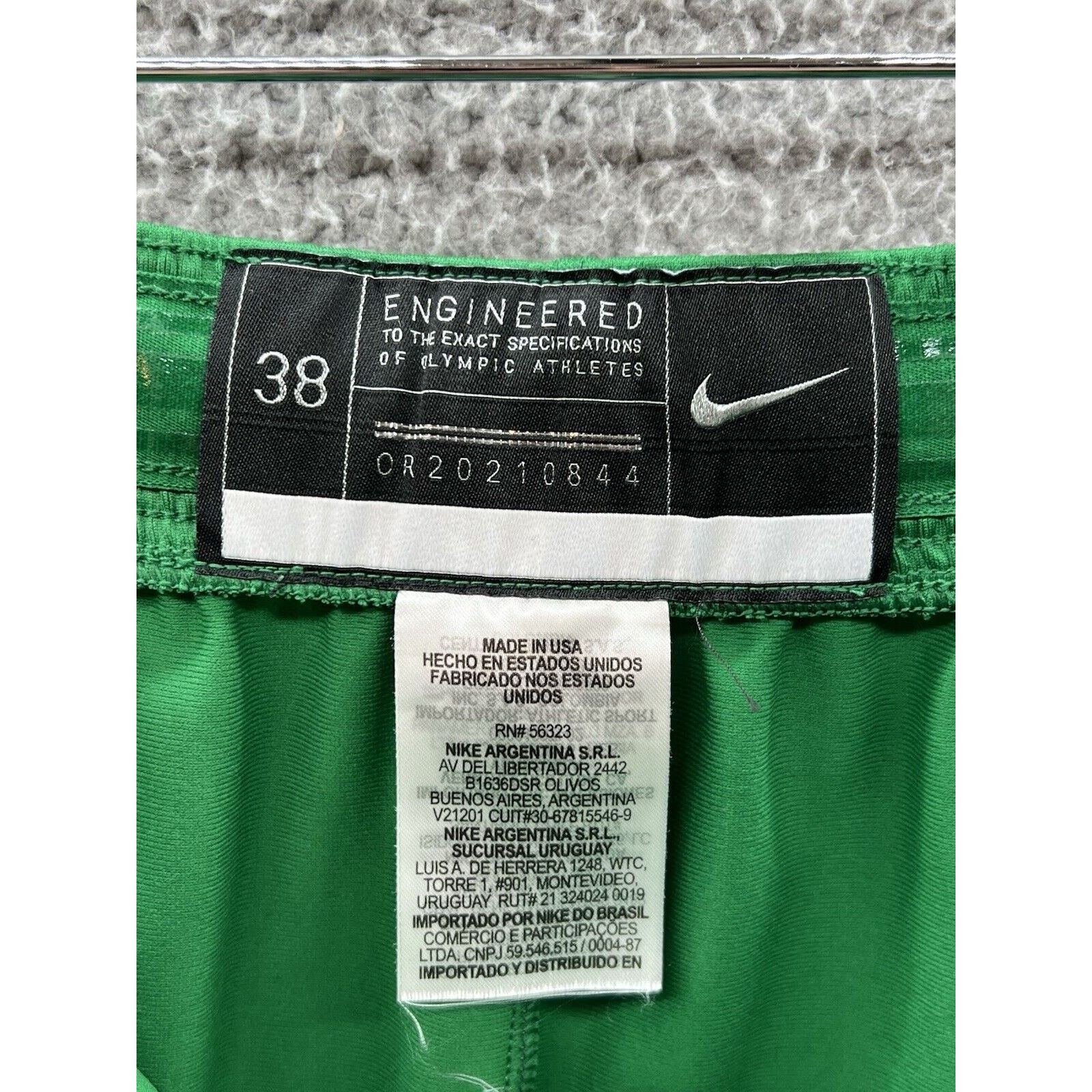 Nike Nike 2020 Tokyo Olympics Game Issued Brazil Shorts Size 38 Size US 38 / EU 54 - 3 Thumbnail