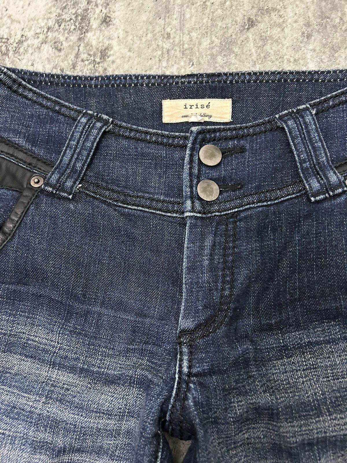 If Six Was Nine × Japanese Brand × Tornado Mart irise Japan MudWash Flare Jeans Size US 29 - 11 Thumbnail