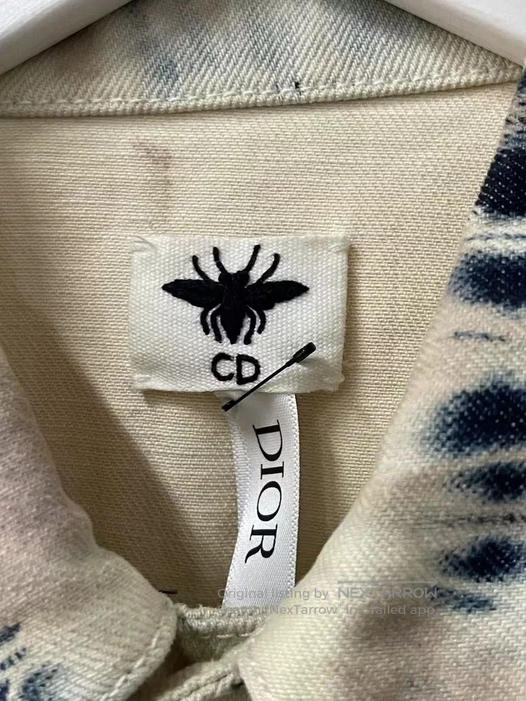 Dior Dior Blue White Tie. Size S / US 4 / IT 40 - 5 Thumbnail