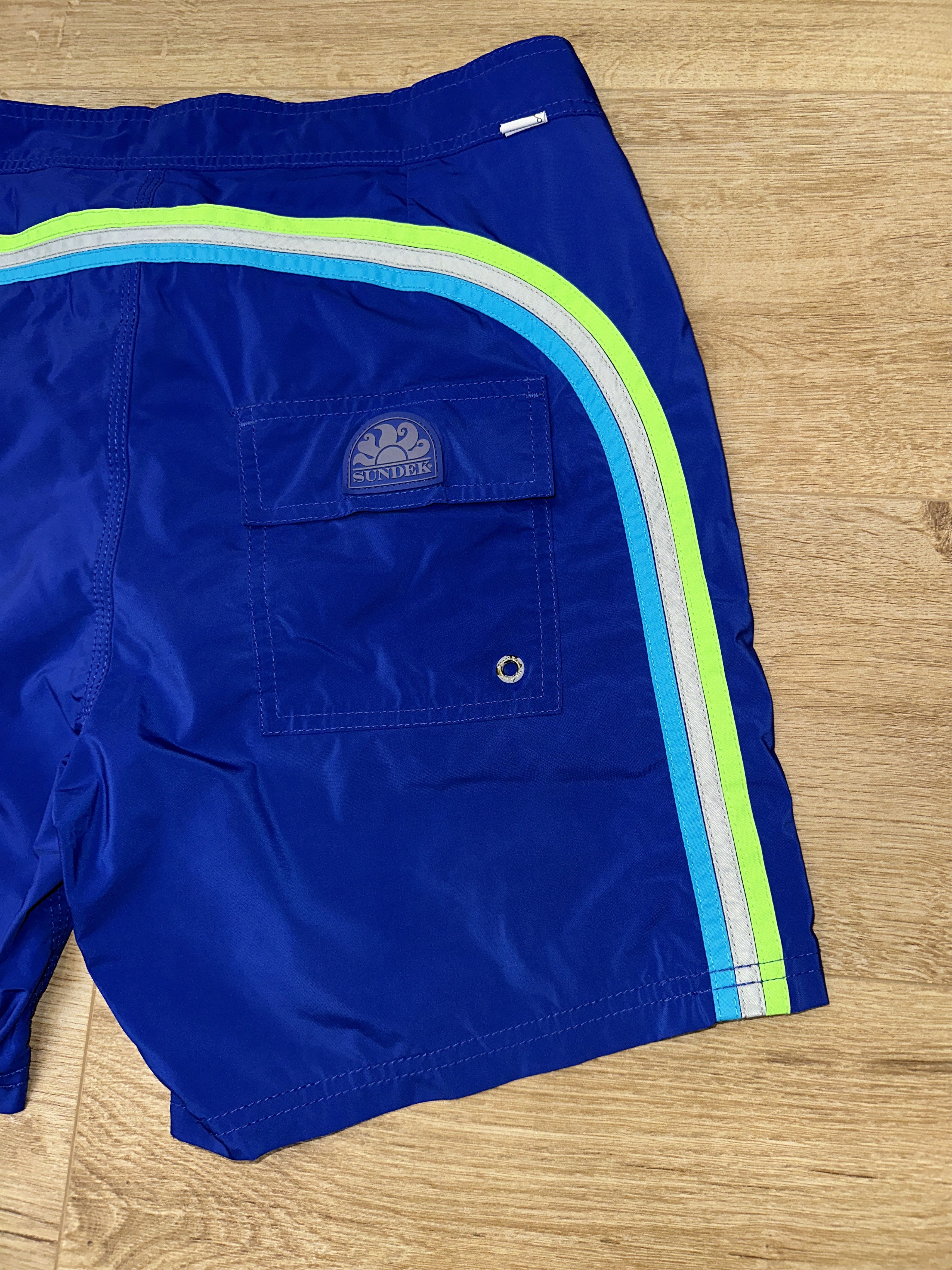 Sundek Sundek Long Fit Metallic Swim Shorts Size 30 Surf Bathing Size US 30 / EU 46 - 6 Thumbnail