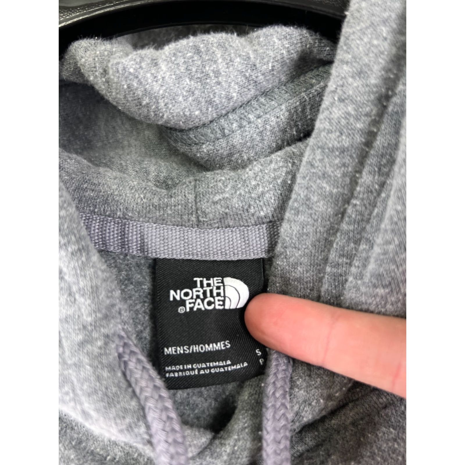 The North Face The North Face Mens Small Gray Pullover Hoodie Pocket Cotton Size US S / EU 44-46 / 1 - 3 Thumbnail