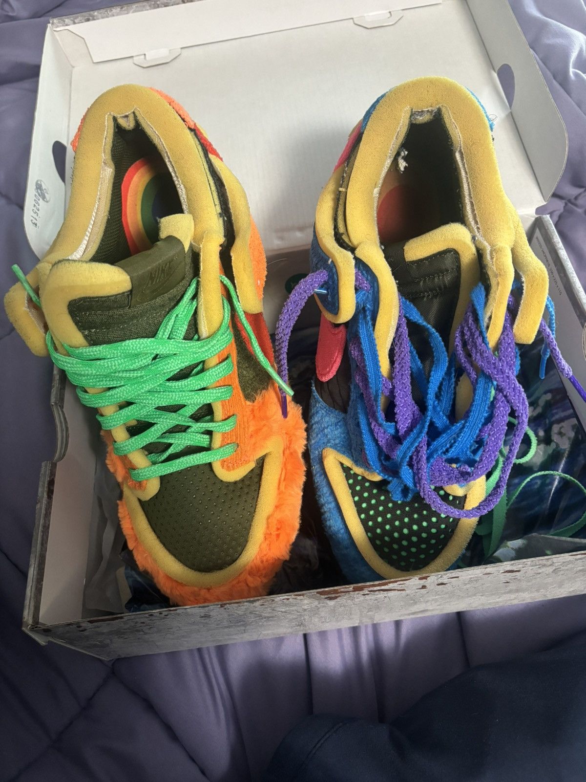Cactus Plant Flea Market × Nike CPFM DUNKS Size US 10.5 / EU 43-44 - 2 Thumbnail