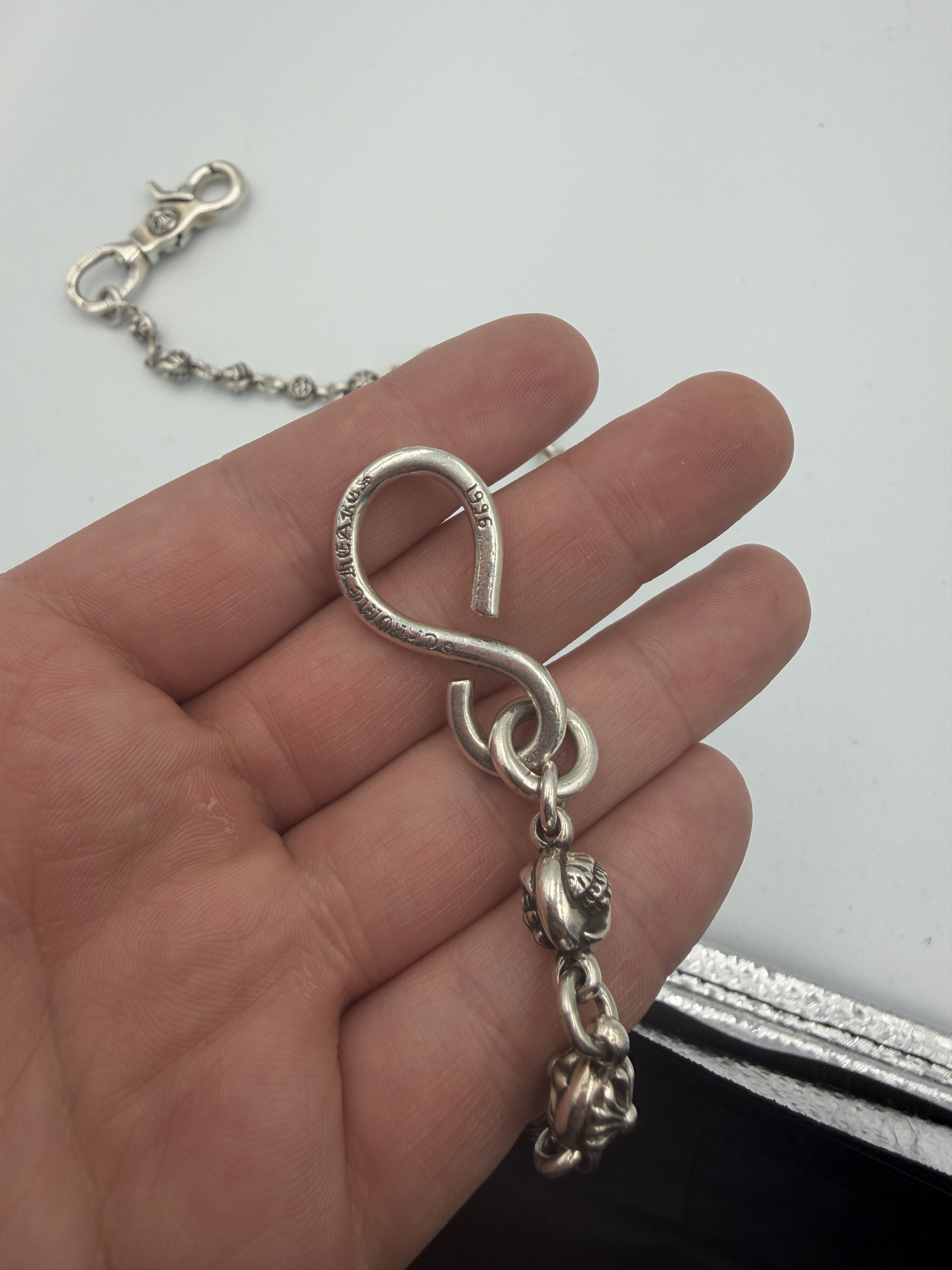 Chrome Hearts Chrome Hearts Sterling Silver Cross Ball Wallet Chain Size ONE SIZE - 7 Thumbnail